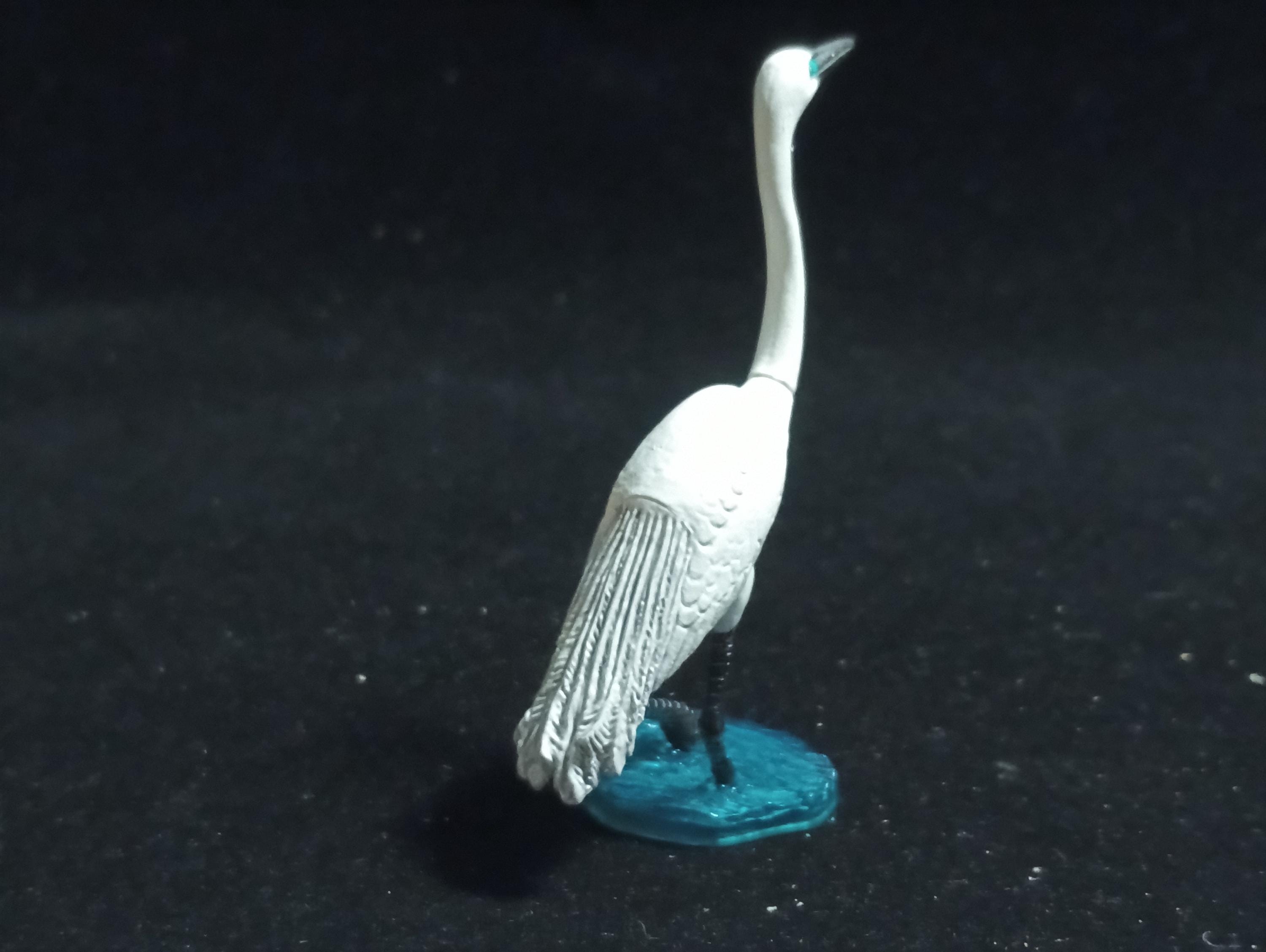 Kaiyodo Animatales Choco Q Series 11 Great Egret (summer plumage)