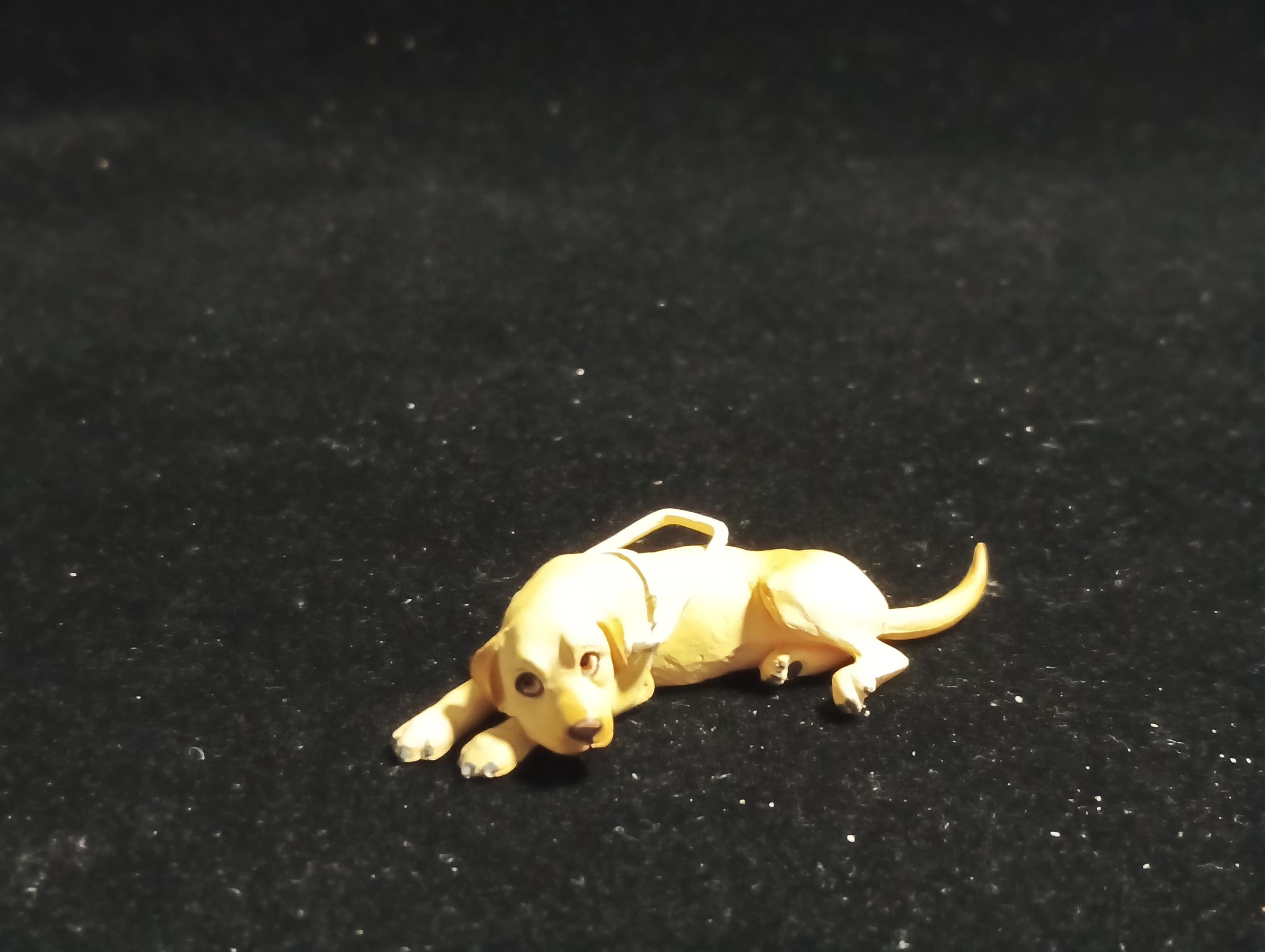 Kaiyodo Animatales Choco Q Amazing Animals Labrador Guide Dog Figure A