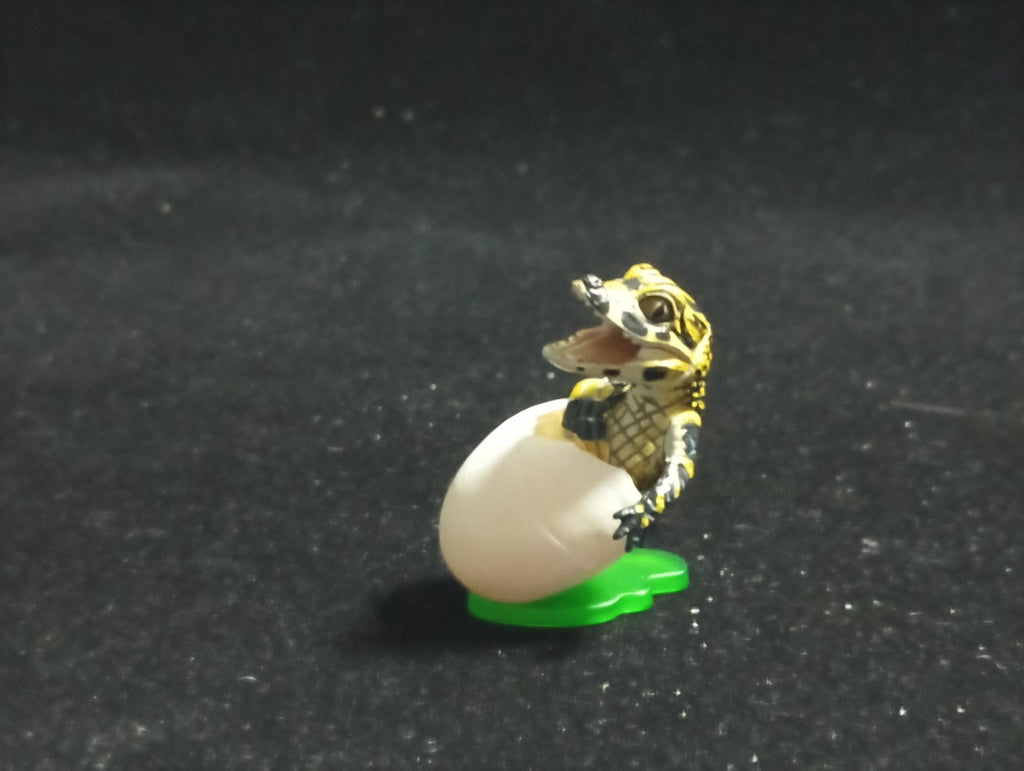 Kaiyodo Animatales Choco Q Amazing Animals  Baby Chinese Yangtze Alligator