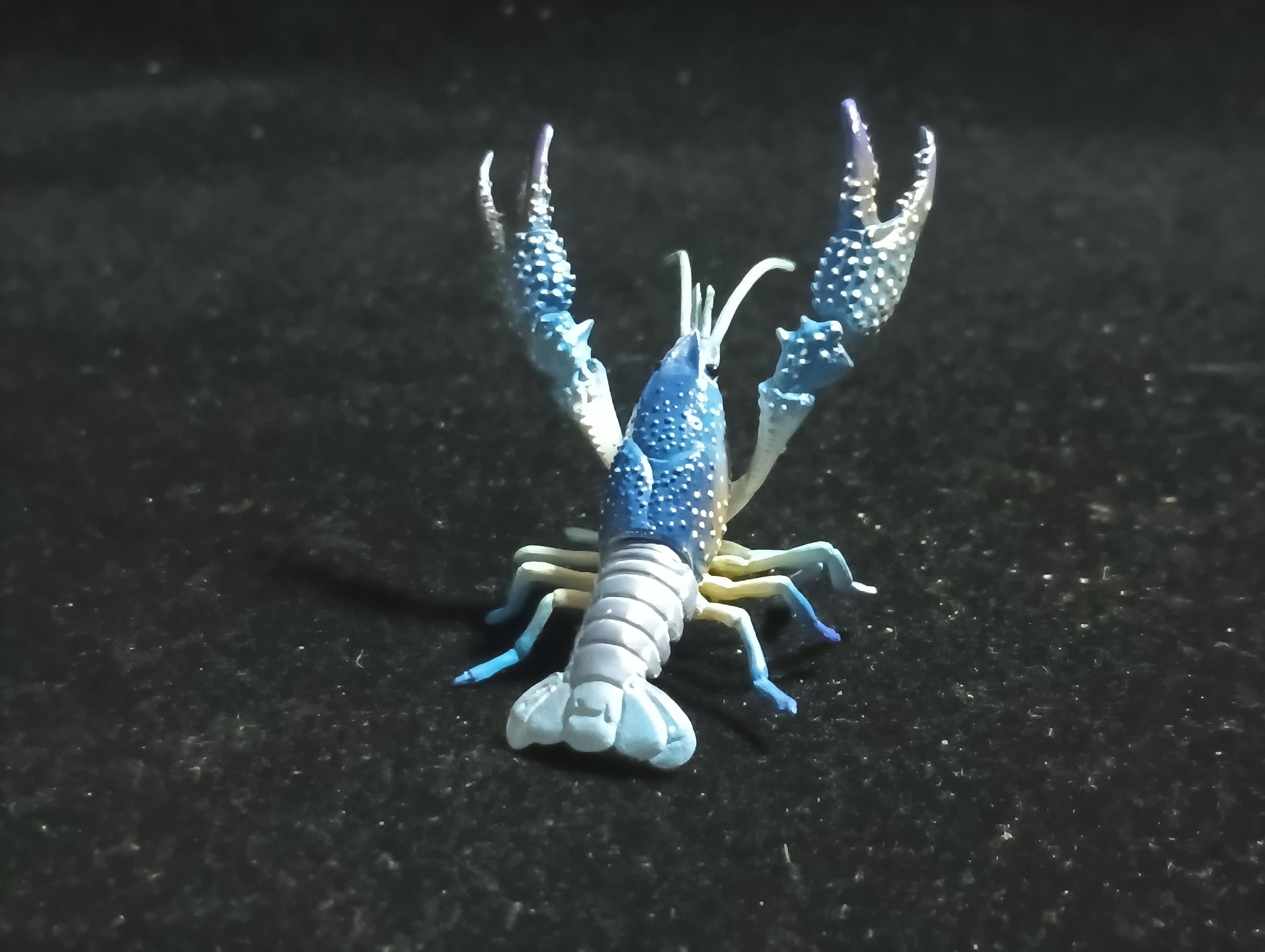 Kaiyodo Animatales Choco Q Special Edition Blue Lobster