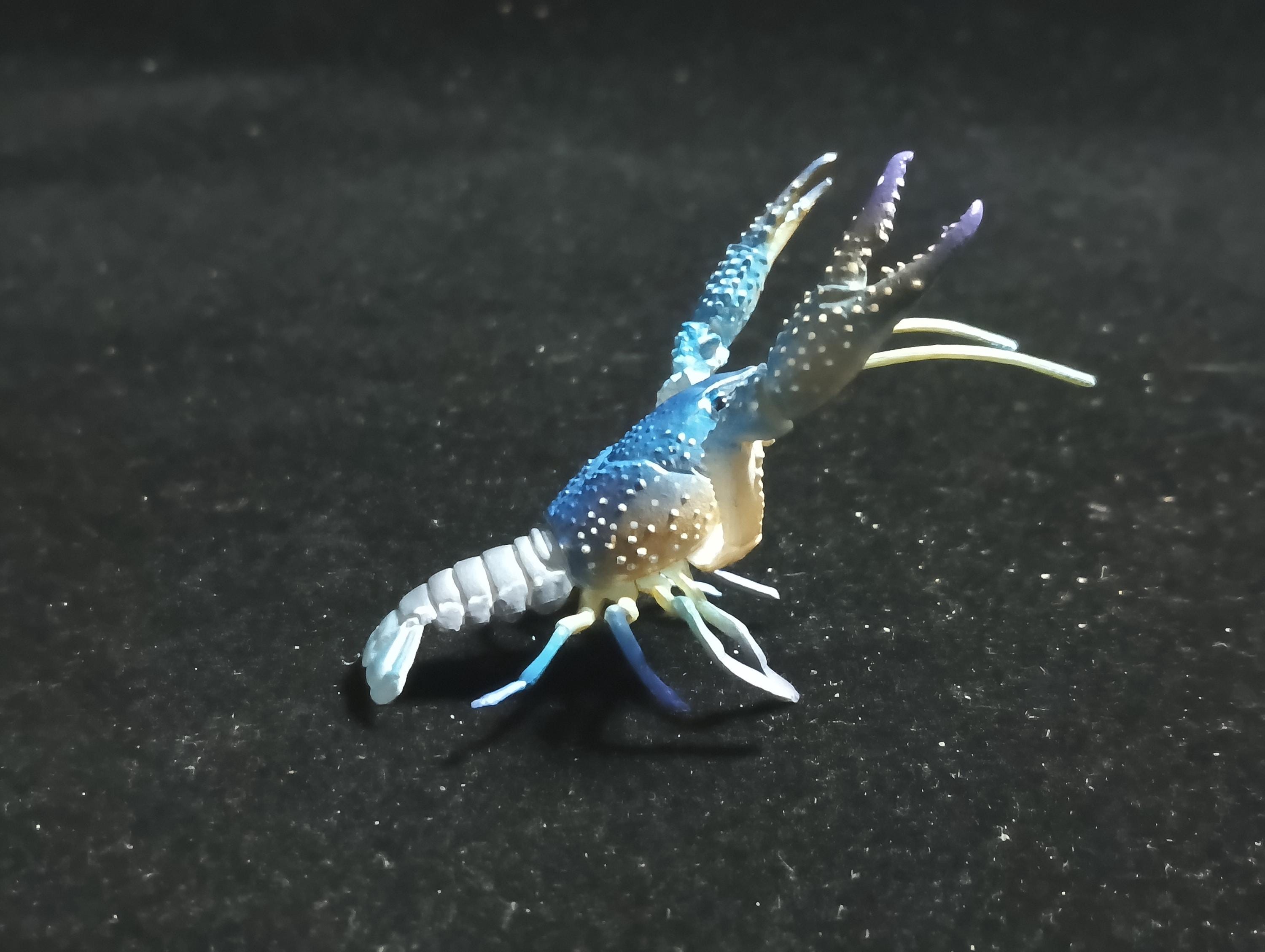 Kaiyodo Animatales Choco Q Special Edition Blue Lobster