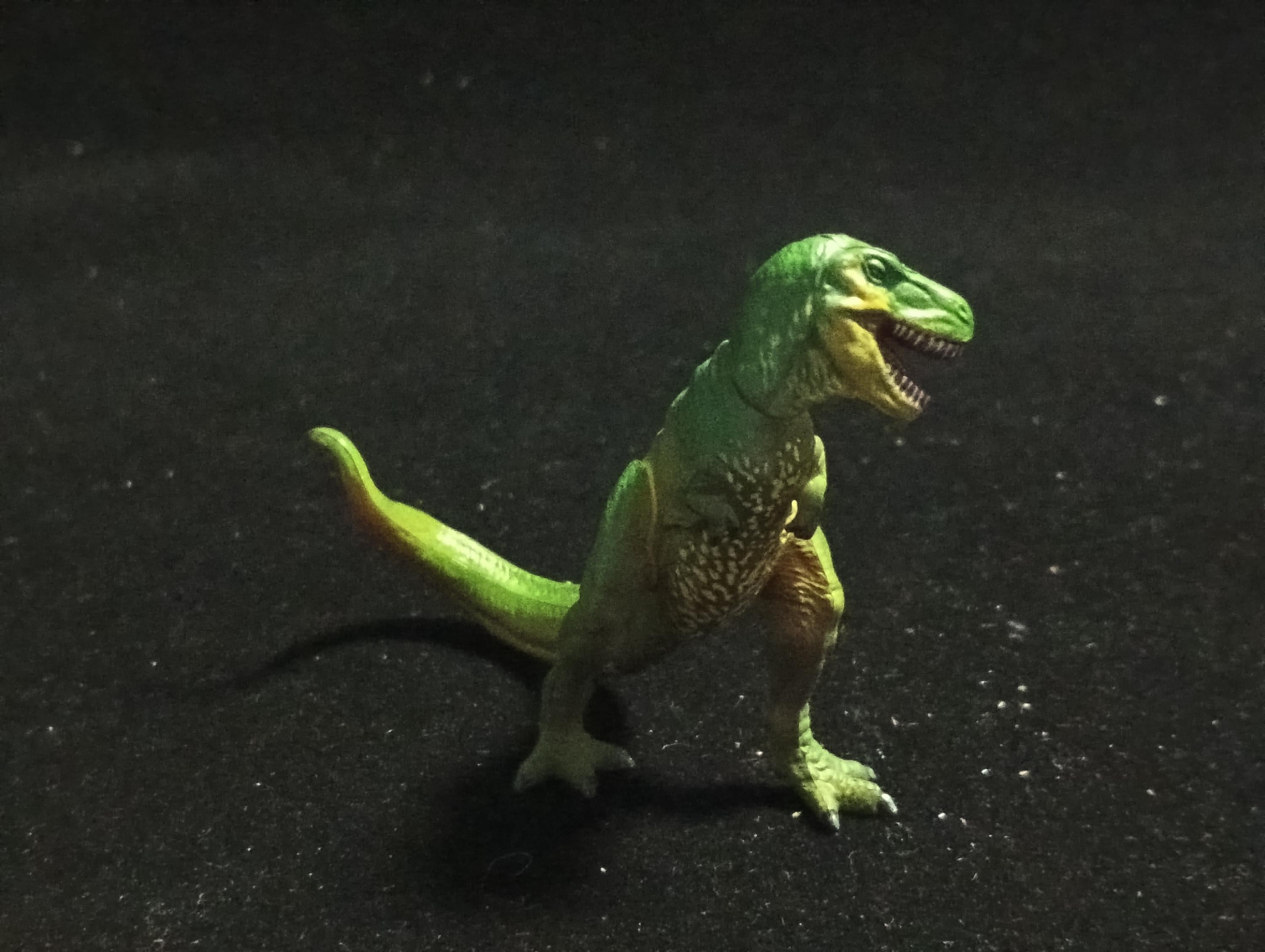 Kaiyodo UHA Dinotales Series 3 Tyrannosaurus Rex SP Secret Green Dinosaur Figure