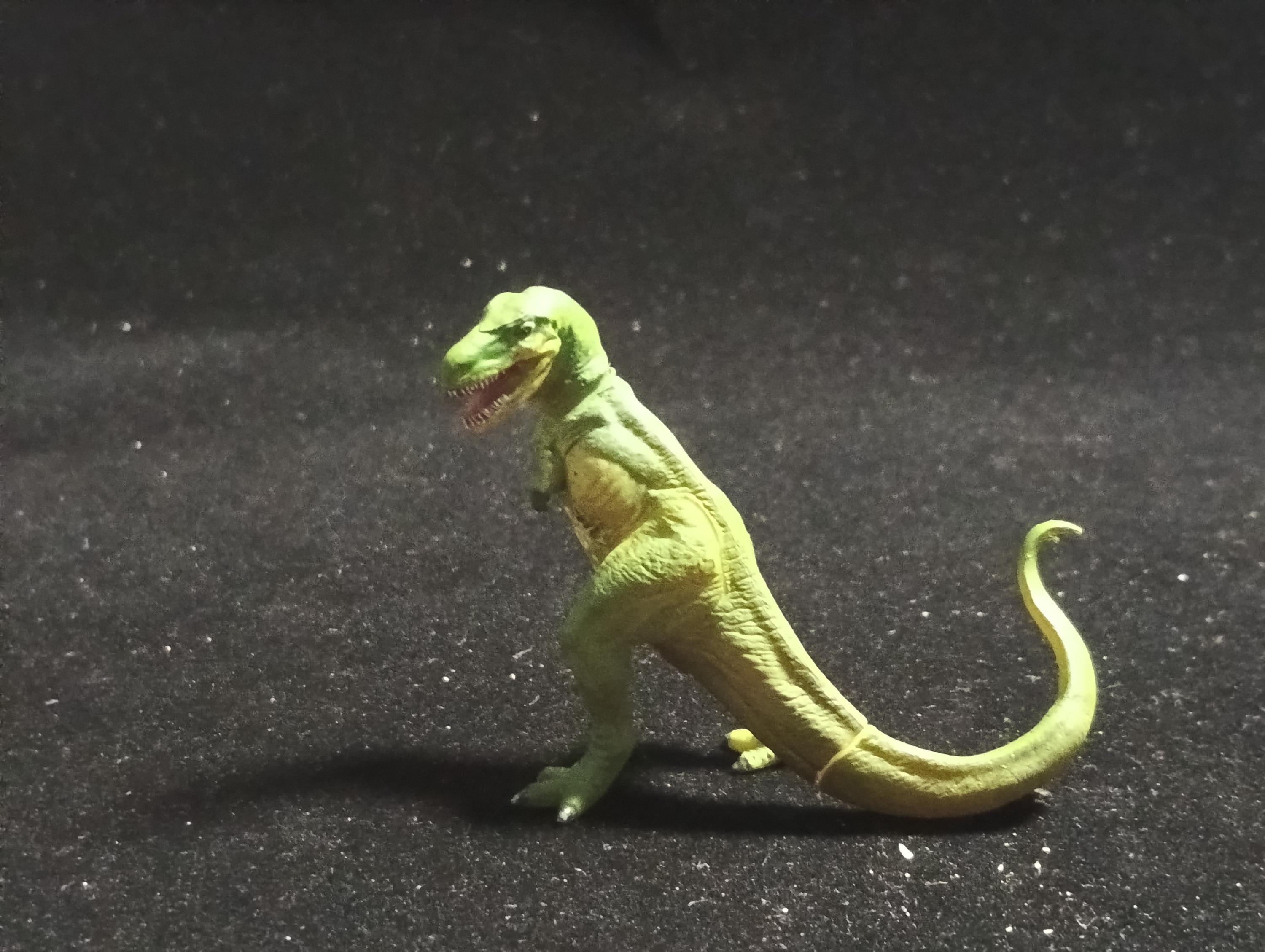 Kaiyodo UHA Dinotales Series 3 Tyrannosaurus Rex SP Secret Green Dinosaur Figure