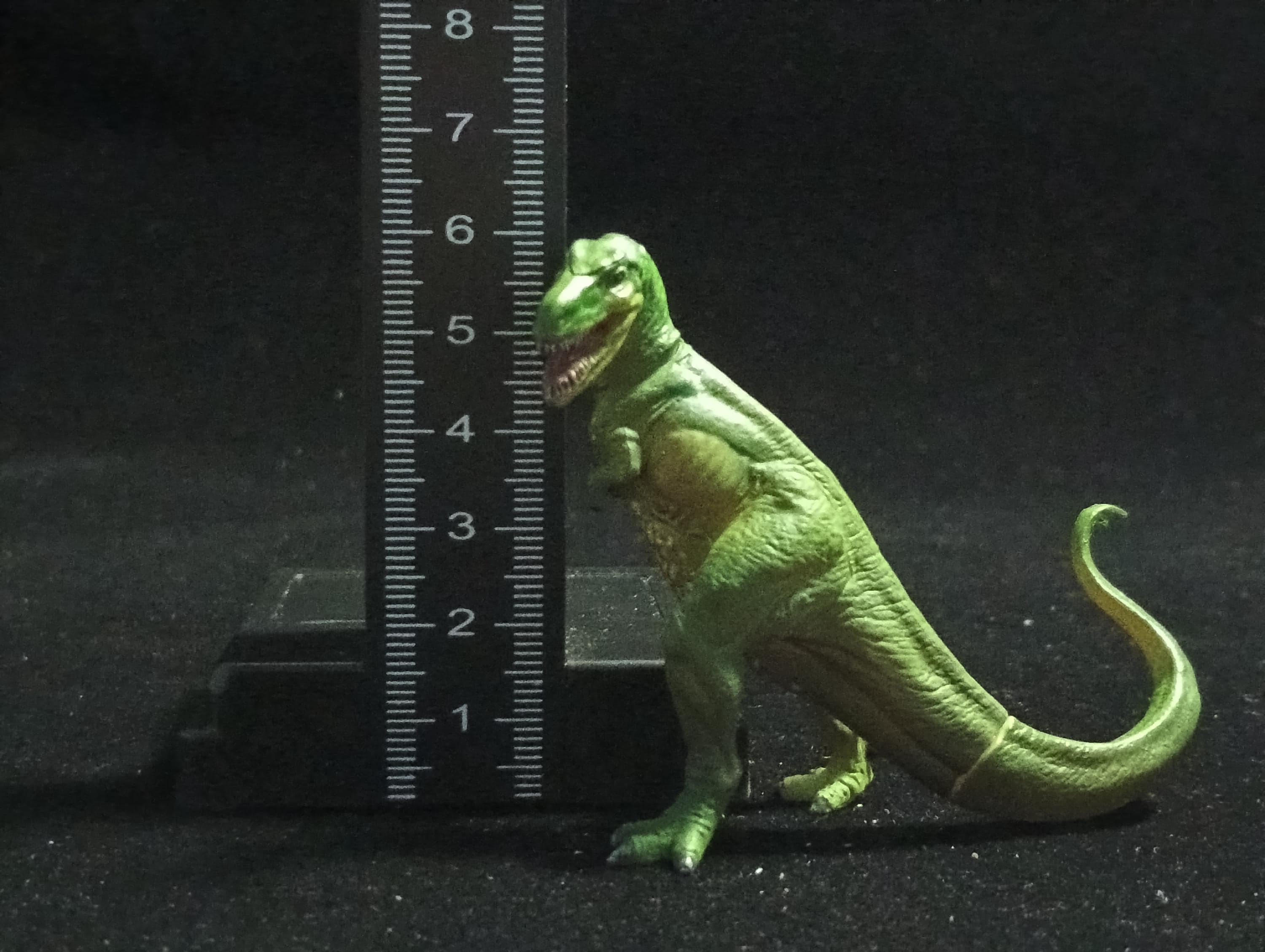 Kaiyodo UHA Dinotales Series 3 Tyrannosaurus Rex SP Secret Green Dinosaur Figure