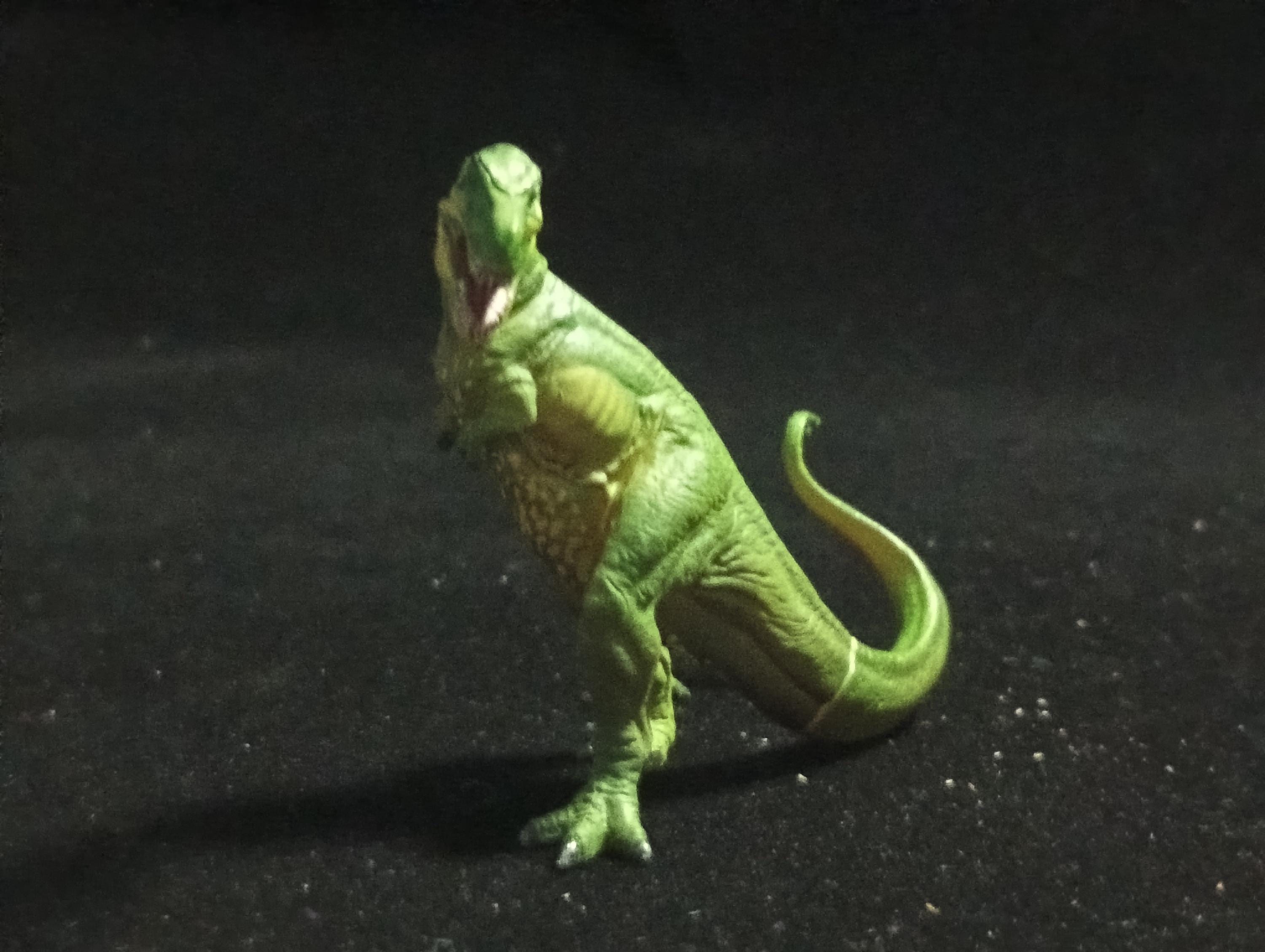 Kaiyodo UHA Dinotales Series 3 Tyrannosaurus Rex SP Secret Green Dinosaur Figure