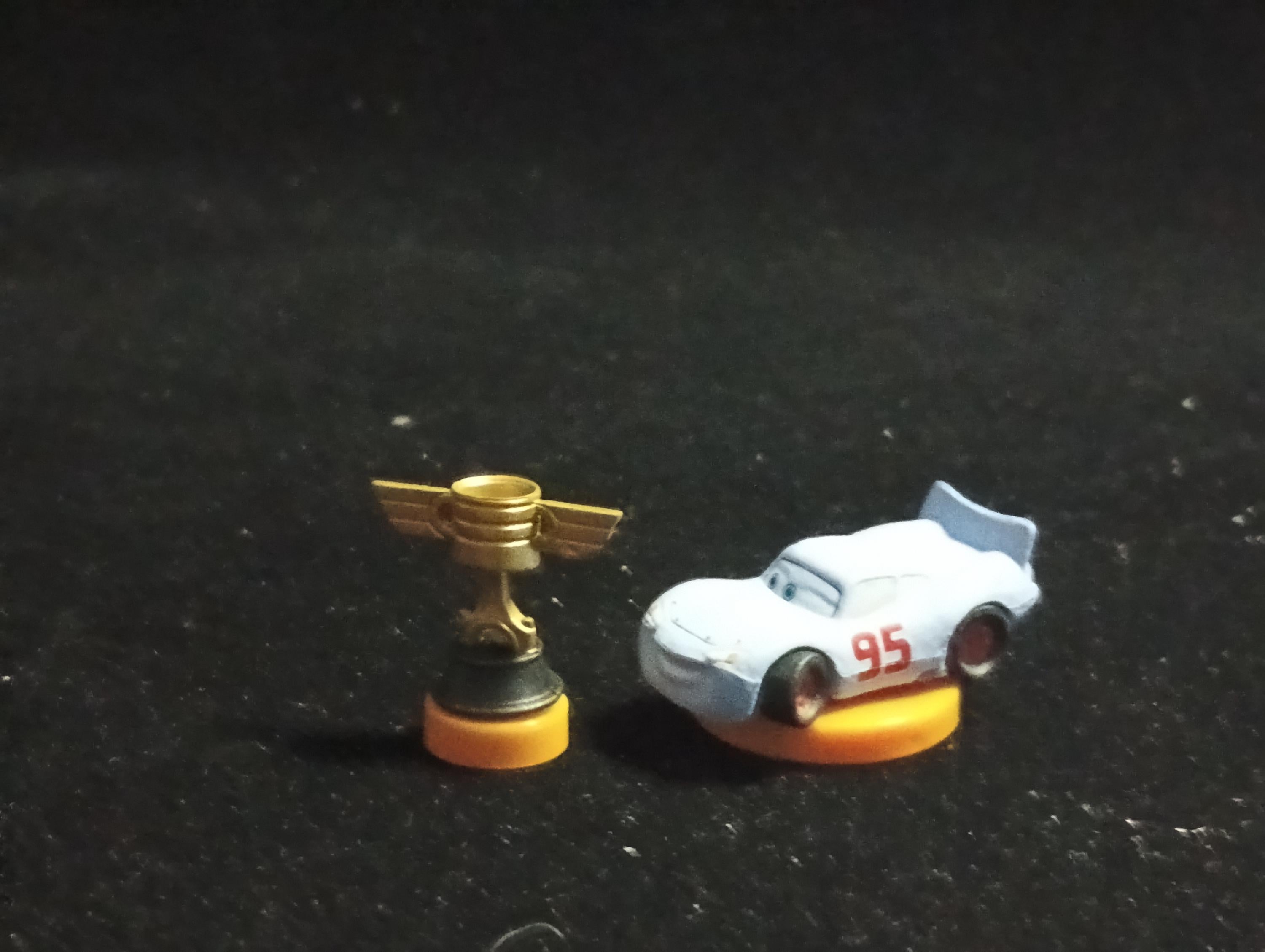 McQueen Blue Minifigure - Furuta Disney Pixar Part 5