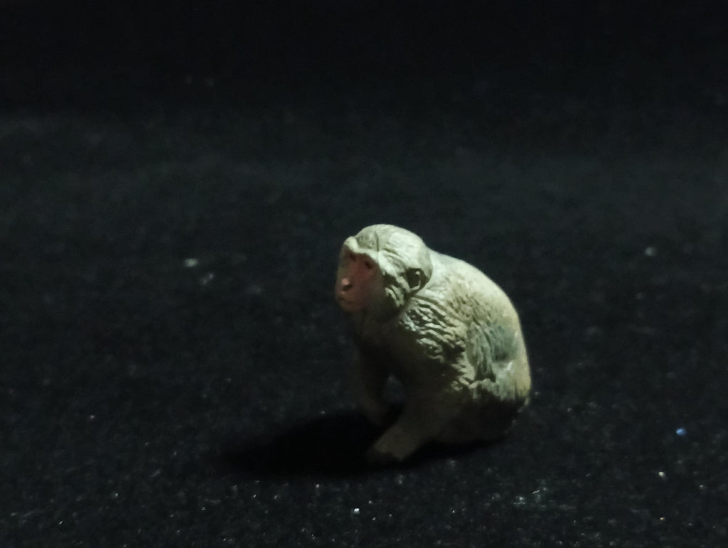 Japanese Animals: Tohoku / Northern Limit Macaque - The northernmost monkey (Snow Monkey) - Kaiyodo Capsule Q Museum