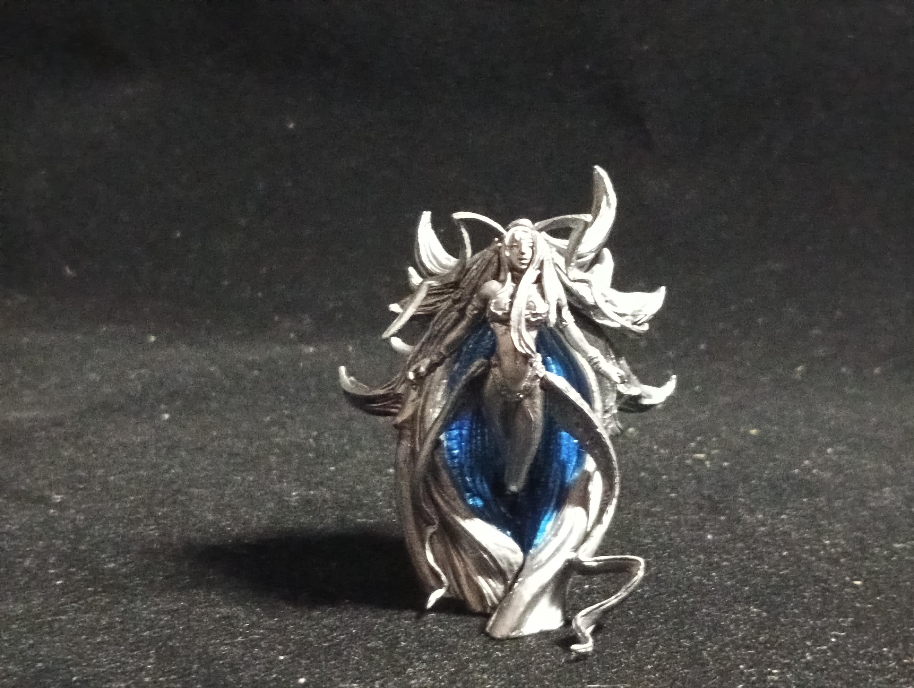 Final Fantasy X Square Enix Trading Arts Toy - Lady Yunalesca Metallic color ver