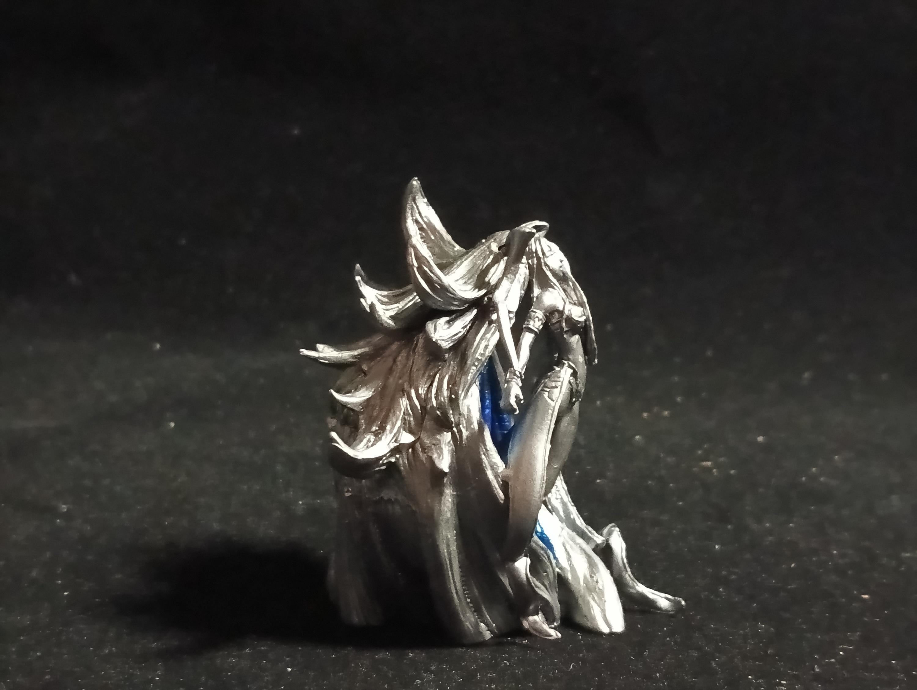Final Fantasy X Square Enix Trading Arts Toy - Lady Yunalesca Metallic color ver