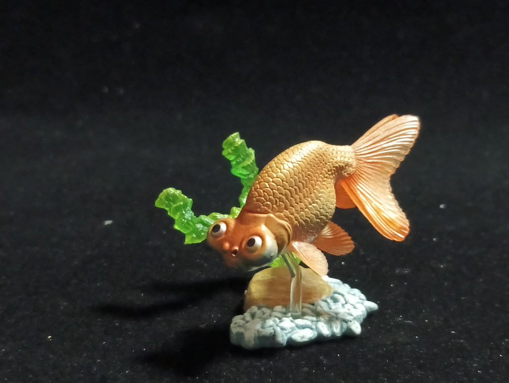 Freshwater Fish Encyclopedia 1:   Celestial Eye Goldfish A, Yujin
