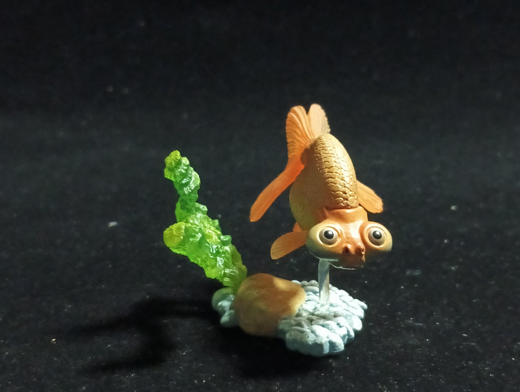 Freshwater Fish Encyclopedia 1:   Celestial Eye Goldfish A, Yujin