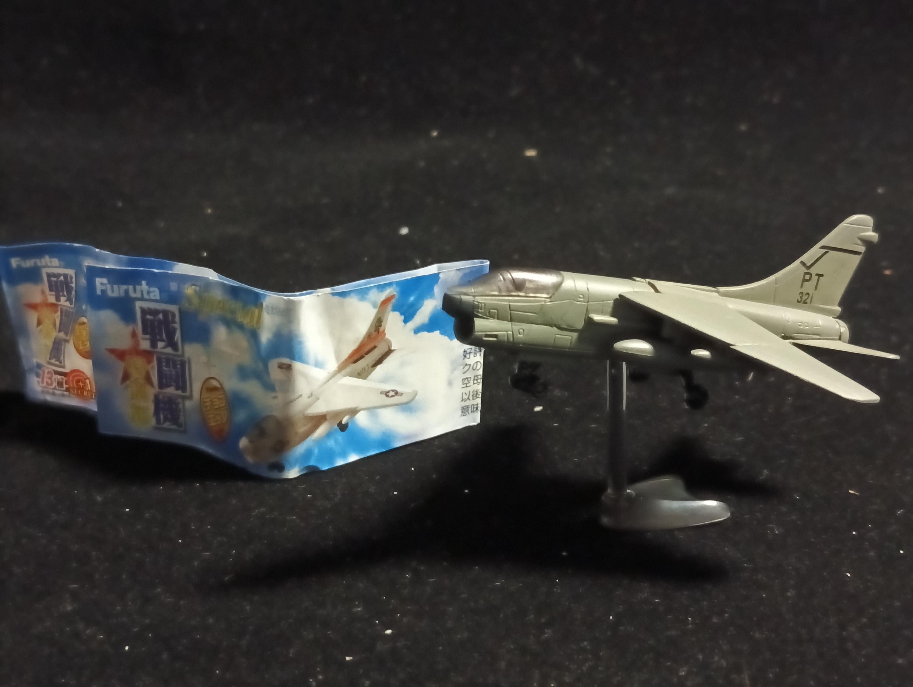 LTV A-7A Corsair II(Grey) - Furuta Fighter Aircraft Special Edition #107