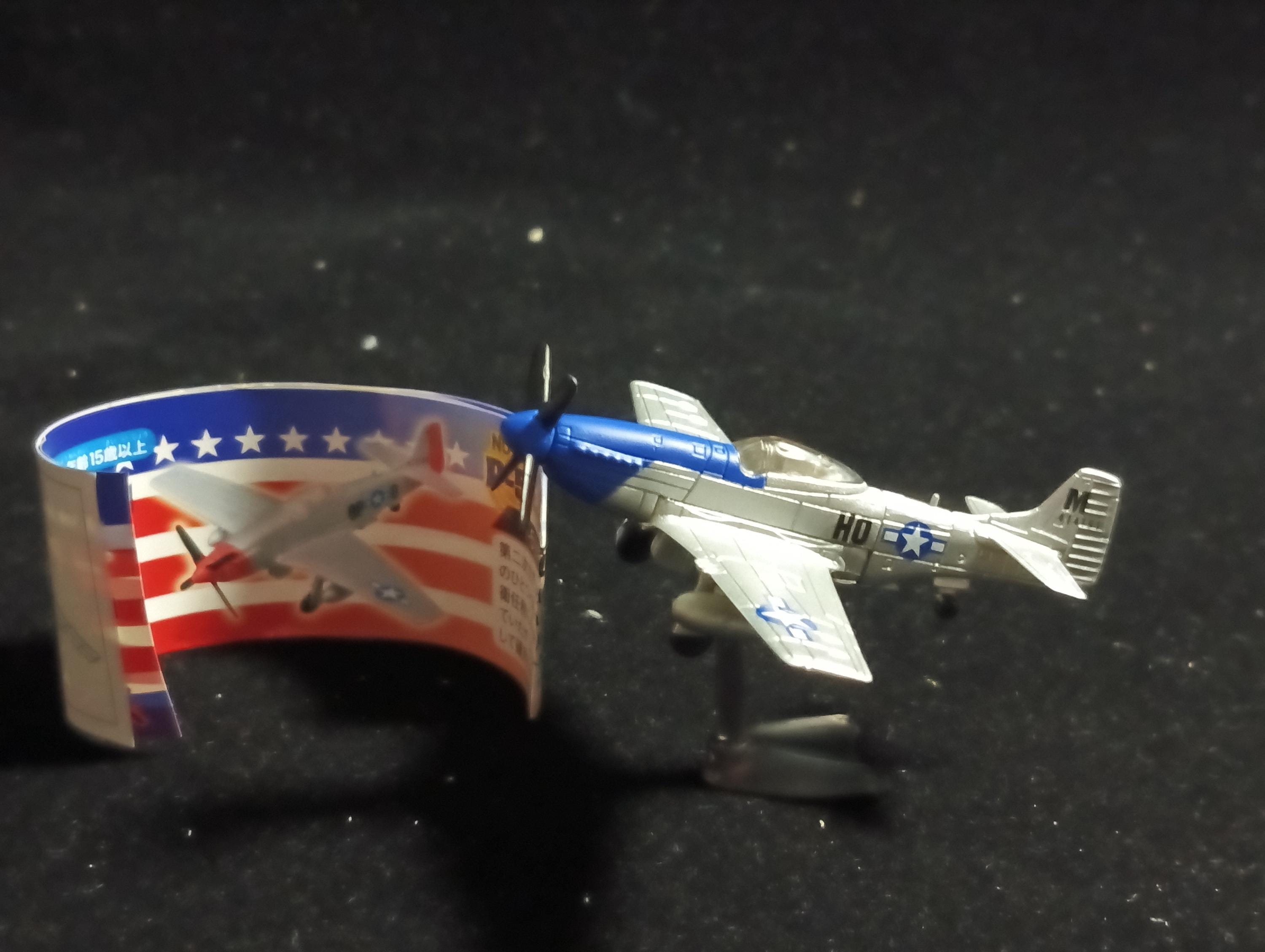 North American P-51D Mustang (Blue) - Furuta Fighter Aircraft Special Edition #115