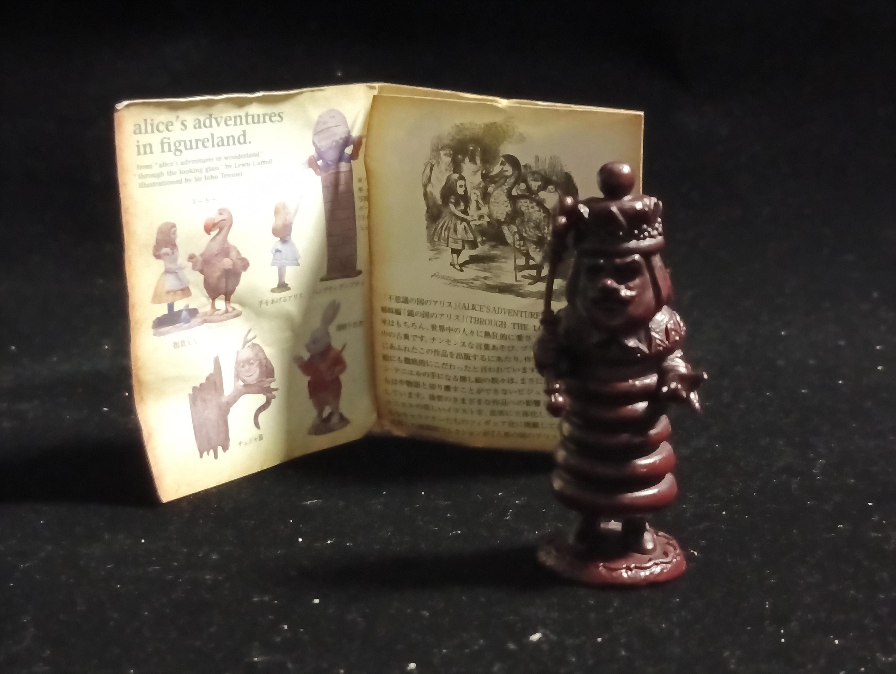 Kaiyodo Alice in Wonderland Red King mini figure Vintage 2002 Kaiyodo