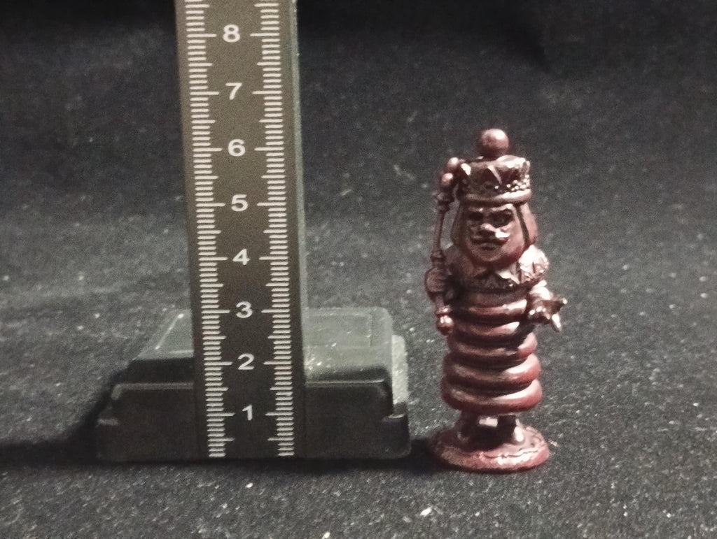 Kaiyodo Alice in Wonderland Red King mini figure Vintage 2002 Kaiyodo