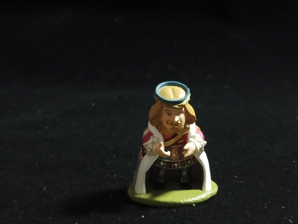 Kaiyodo Alice in Wonderland King of Hearts mini figure Vintage 2002 Kaiyodo