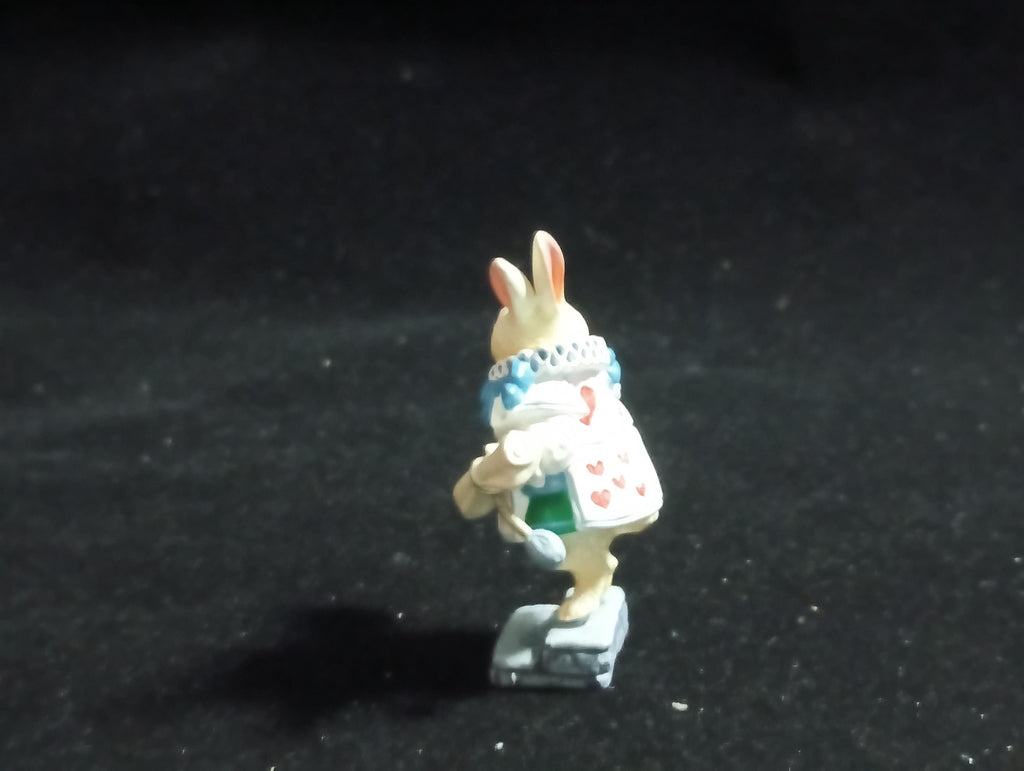 Kaiyodo Alice in Wonderland Trumpet Rabbit mini figure Vintage 2002 Kaiyodo