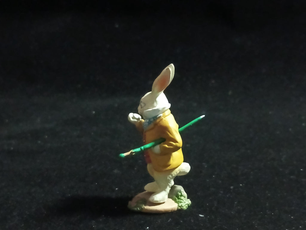 Kaiyodo Alice in Wonderland Late rabbit mini figure Vintage 2002 Kaiyodo