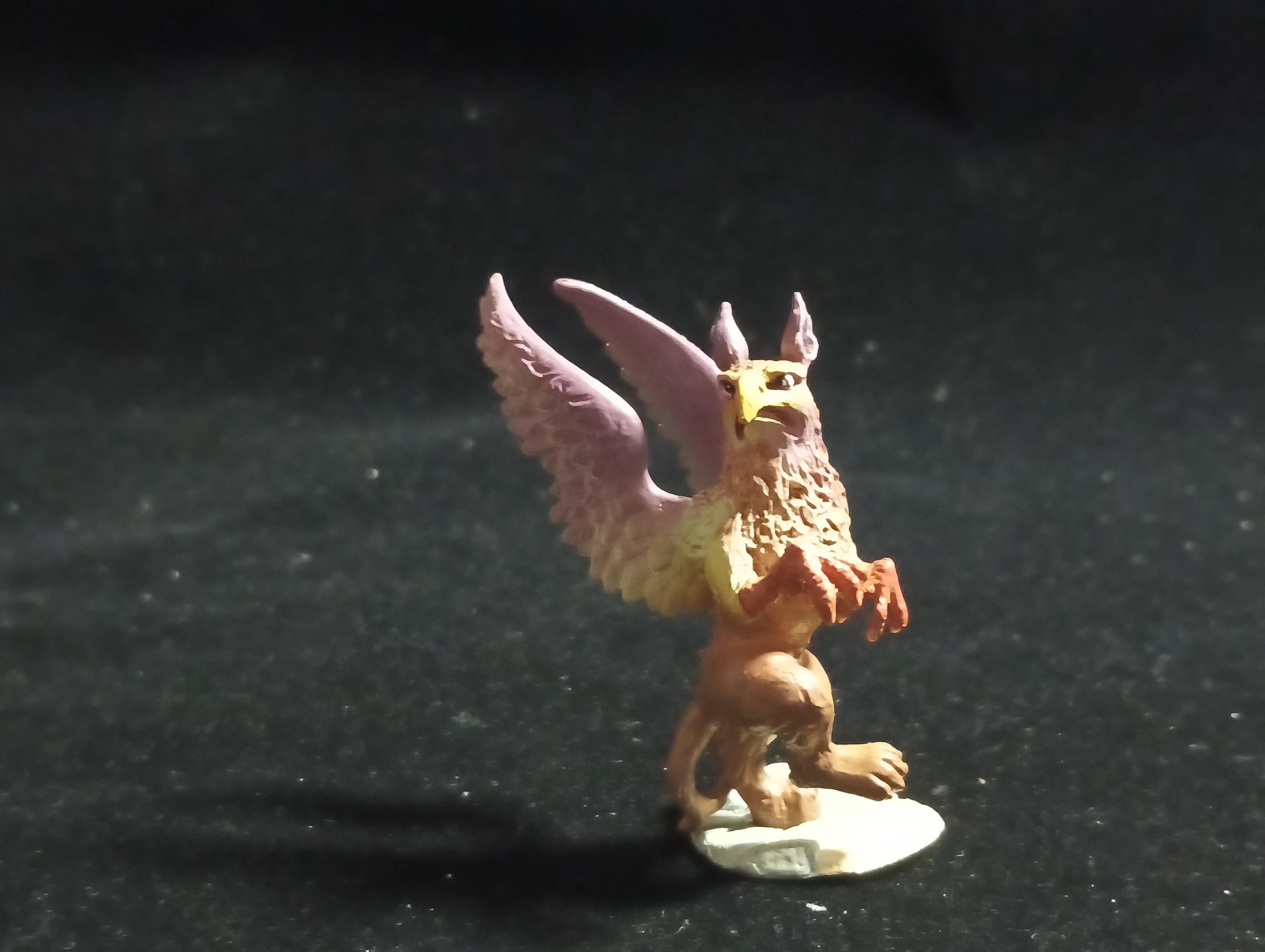 Kaiyodo Alice in Wonderland Gryphon mini figure Vintage 2002 Kaiyodo