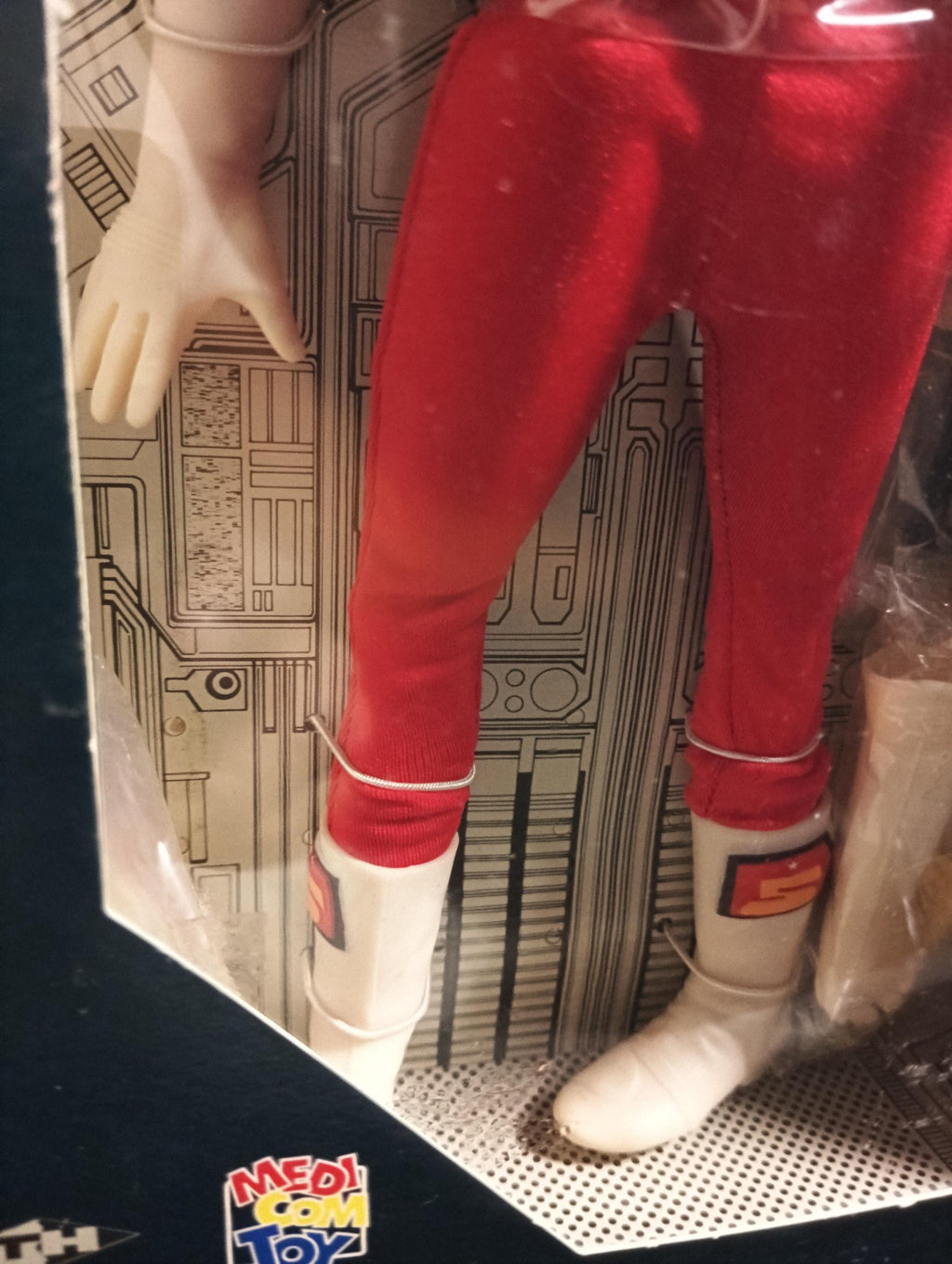 1998 Medicom 12 inch scale 1/6 RAH Real Action Heroes Himitsu Sentai Gorenger (Akaranger) Vintage