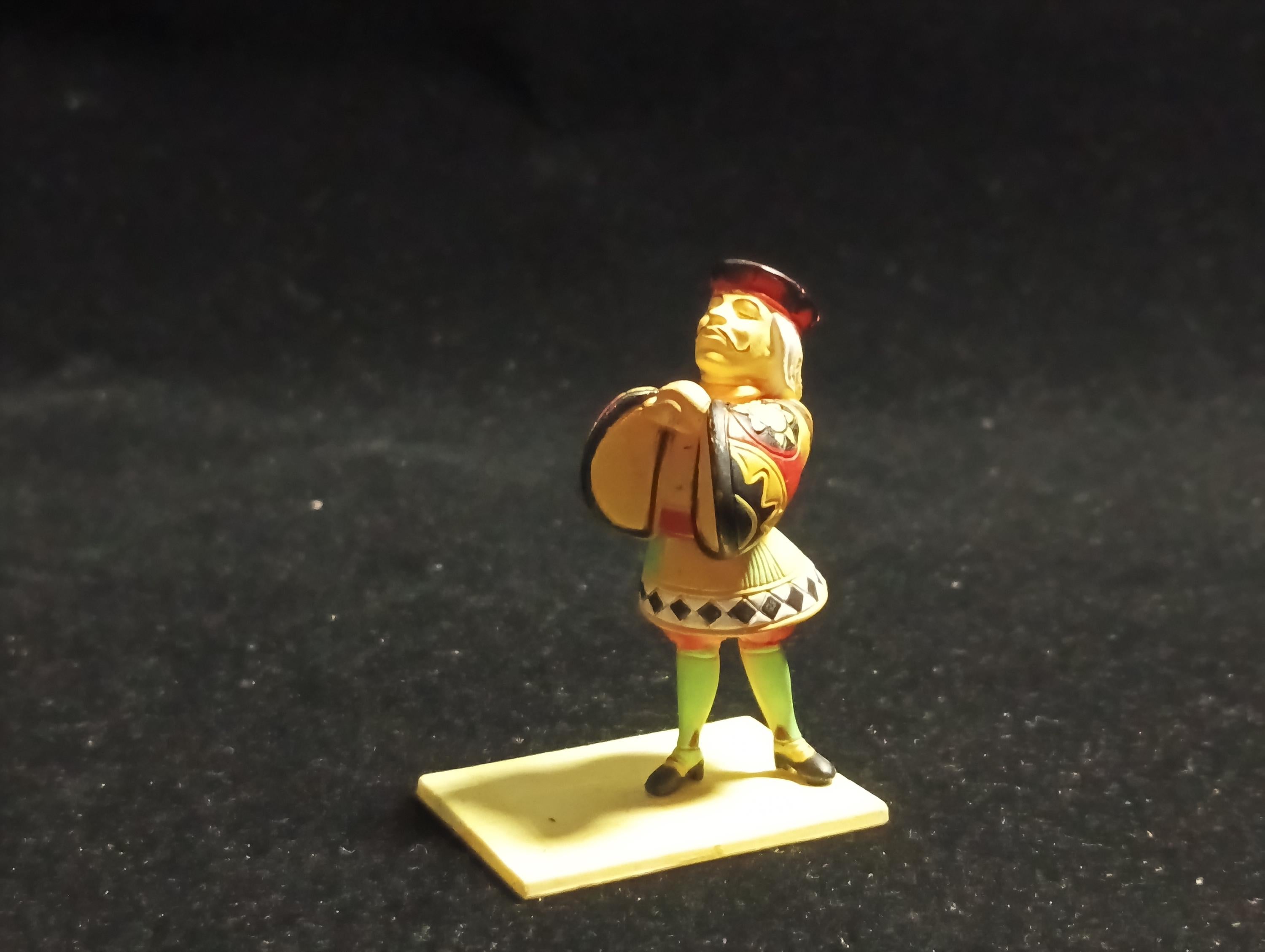 Kaiyodo Alice in Wonderland KNAVE OF HEARTS mini figure Vintage 2003 Kaiyodo
