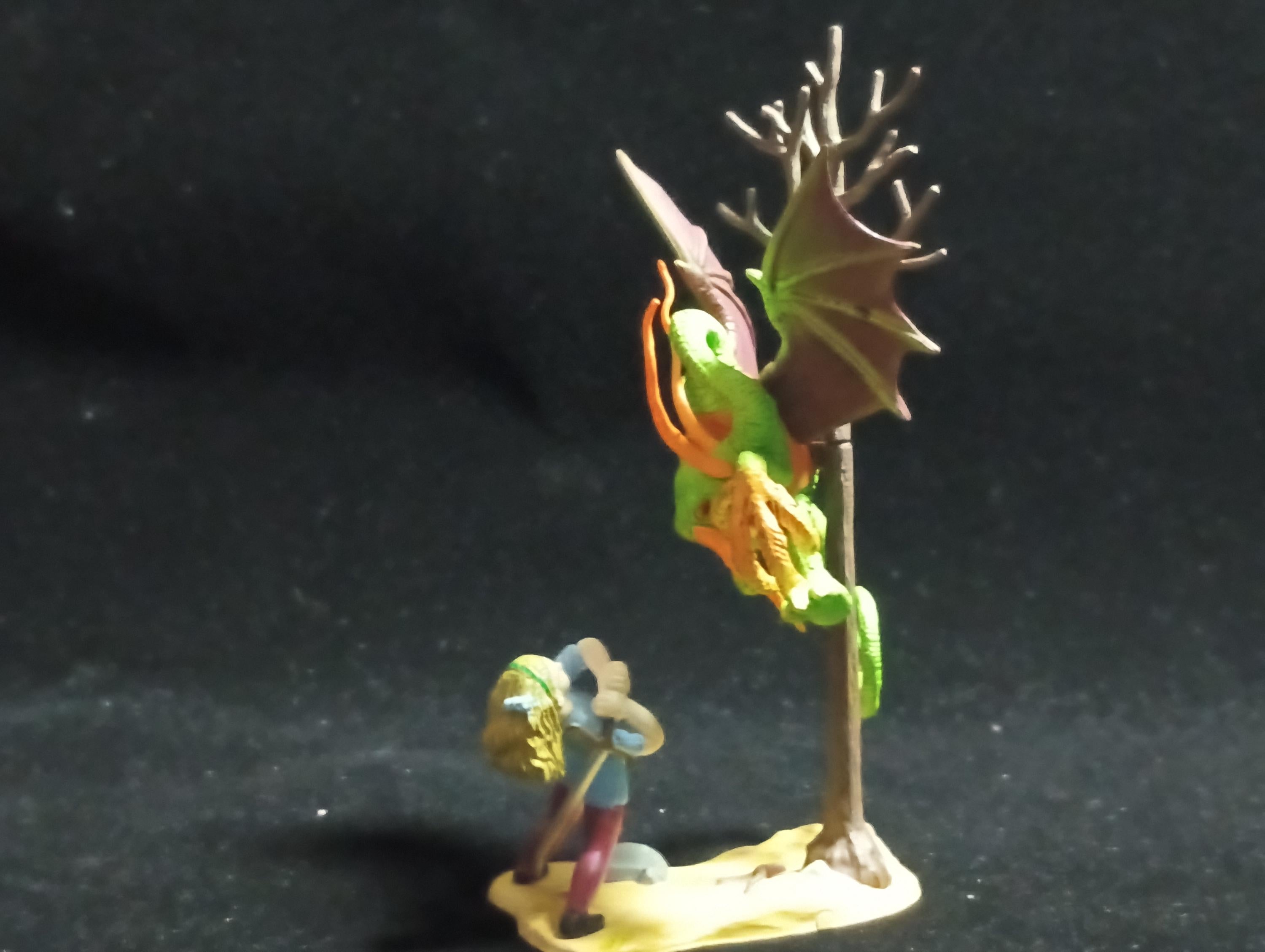 Kaiyodo Alice in Wonderland Jabberwock mini figure Vintage 2003 Kaiyodo