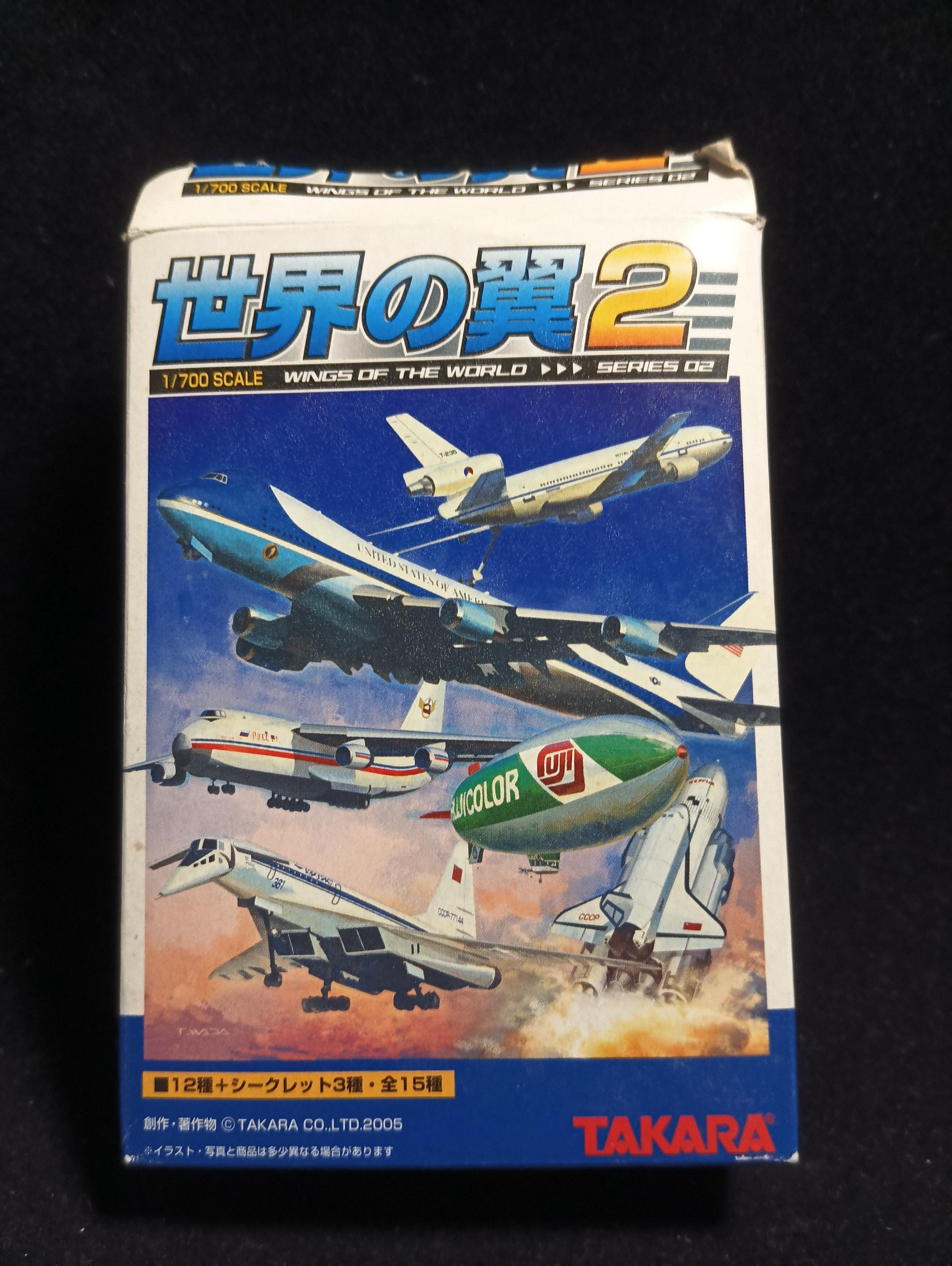 1/700 Space shuttle Enterprise and 002 Buran Takara Wings of the world Series 2