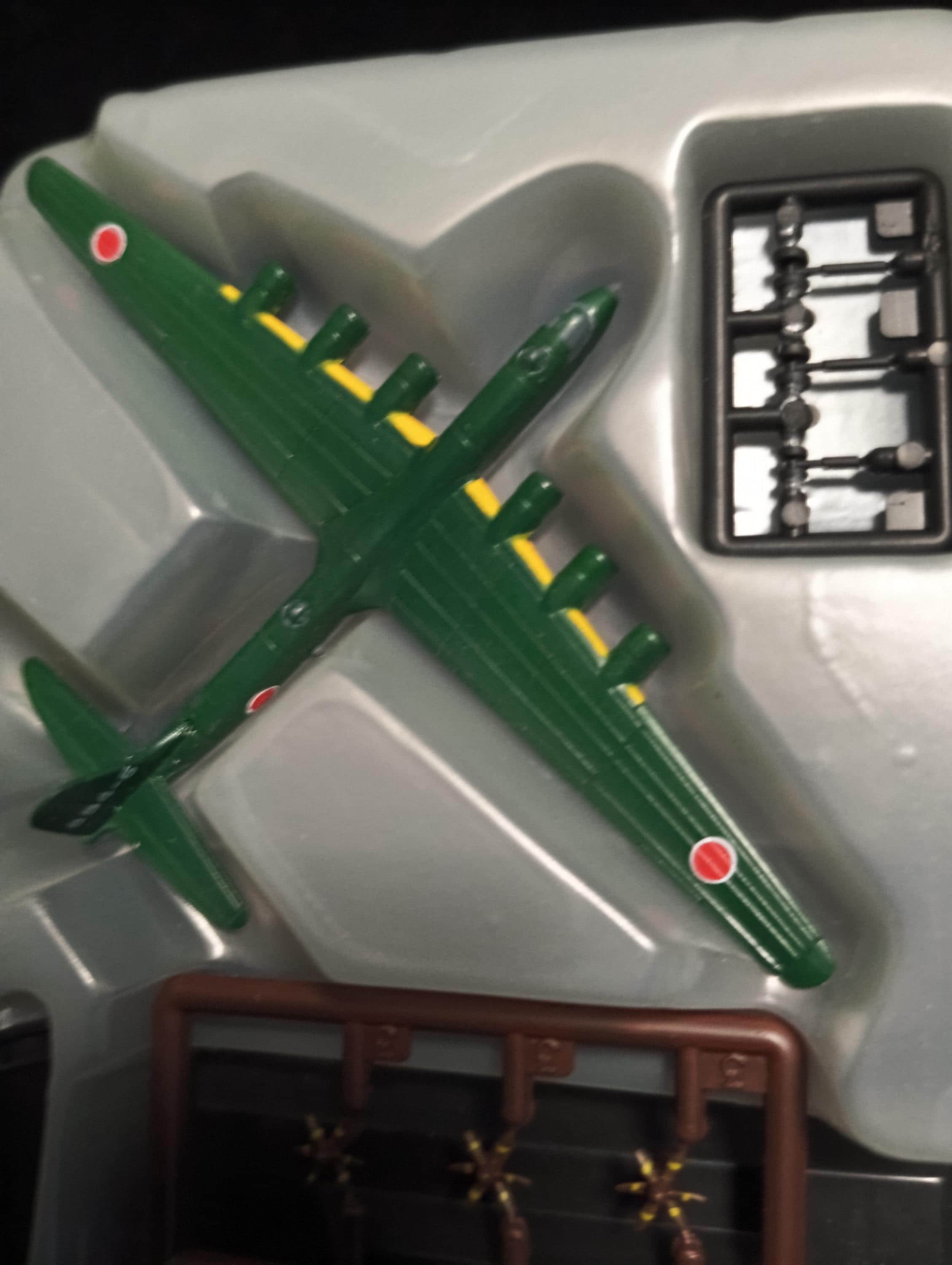 1/700 Nakajima Z-plane Fugaku, Dark Green (Secret 2) Aeroflot Wings of the world 2 Takara