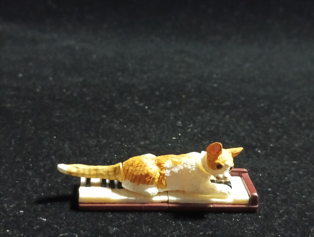 Miniature I Love Pet! Mix Piano Figurine -  Furuta