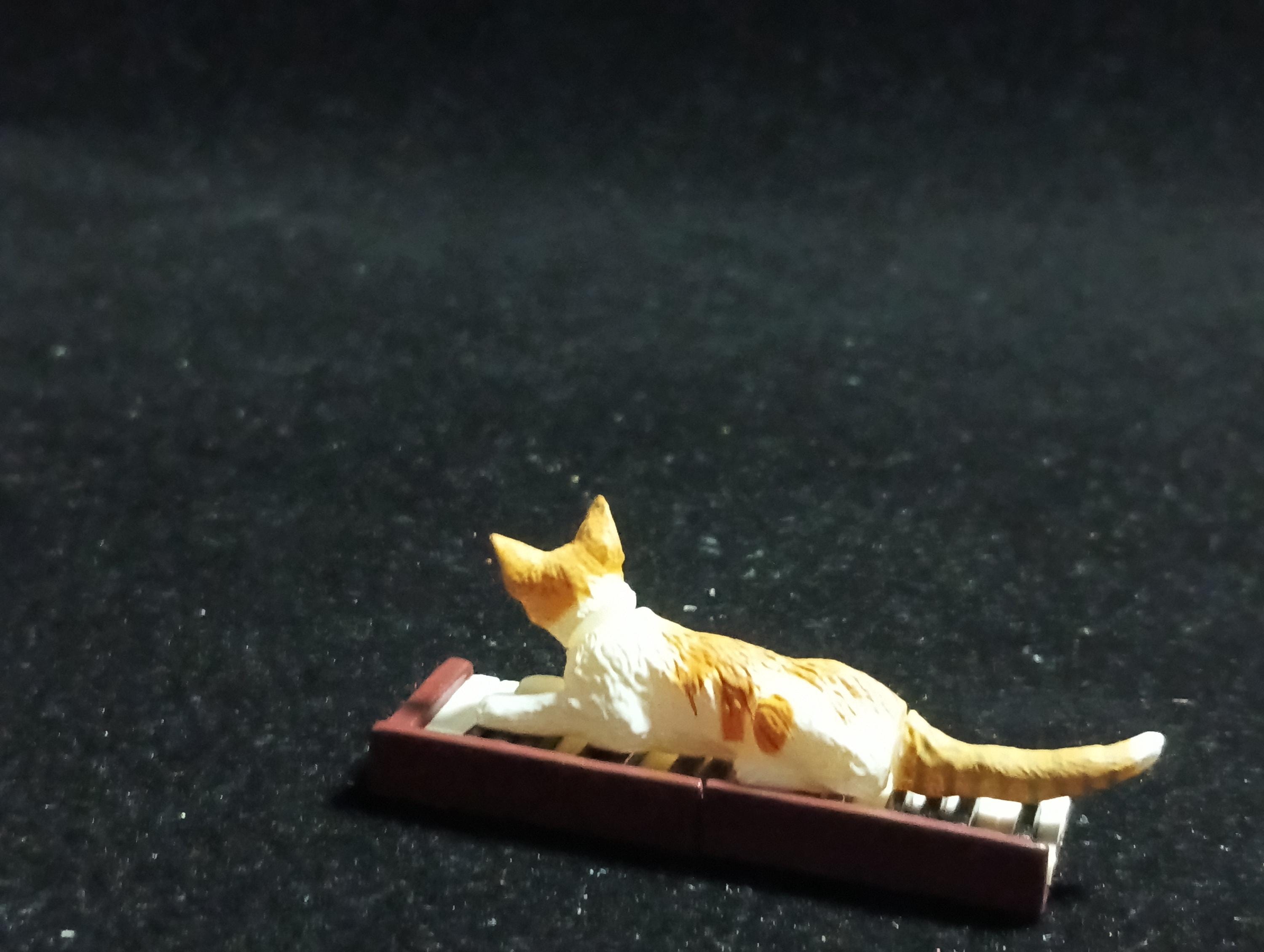 Miniature I Love Pet! Mix Piano Figurine -  Furuta