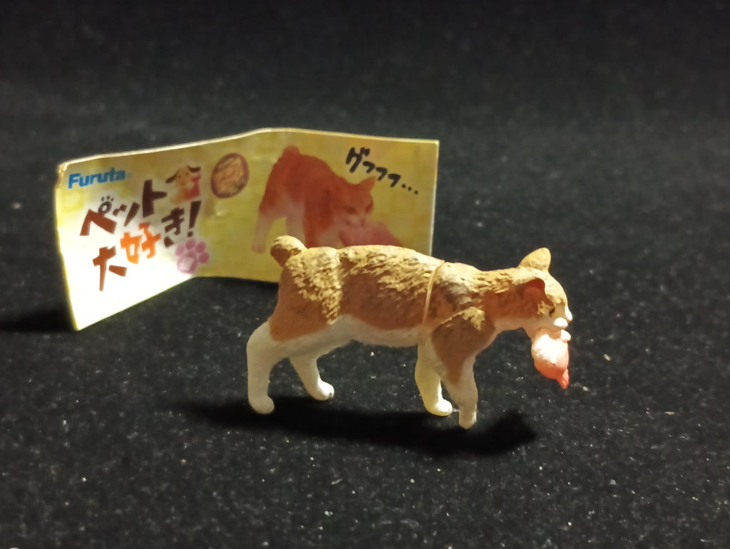 Miniature I Love Pet! American Bobtail Figurine -  Furuta