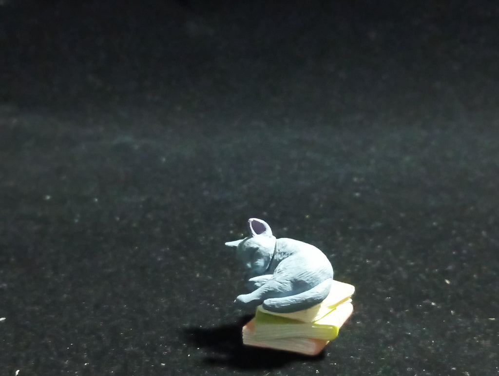 Miniature I Love Pet! Russian Blue (Felis catus) Figurine -  Furuta
