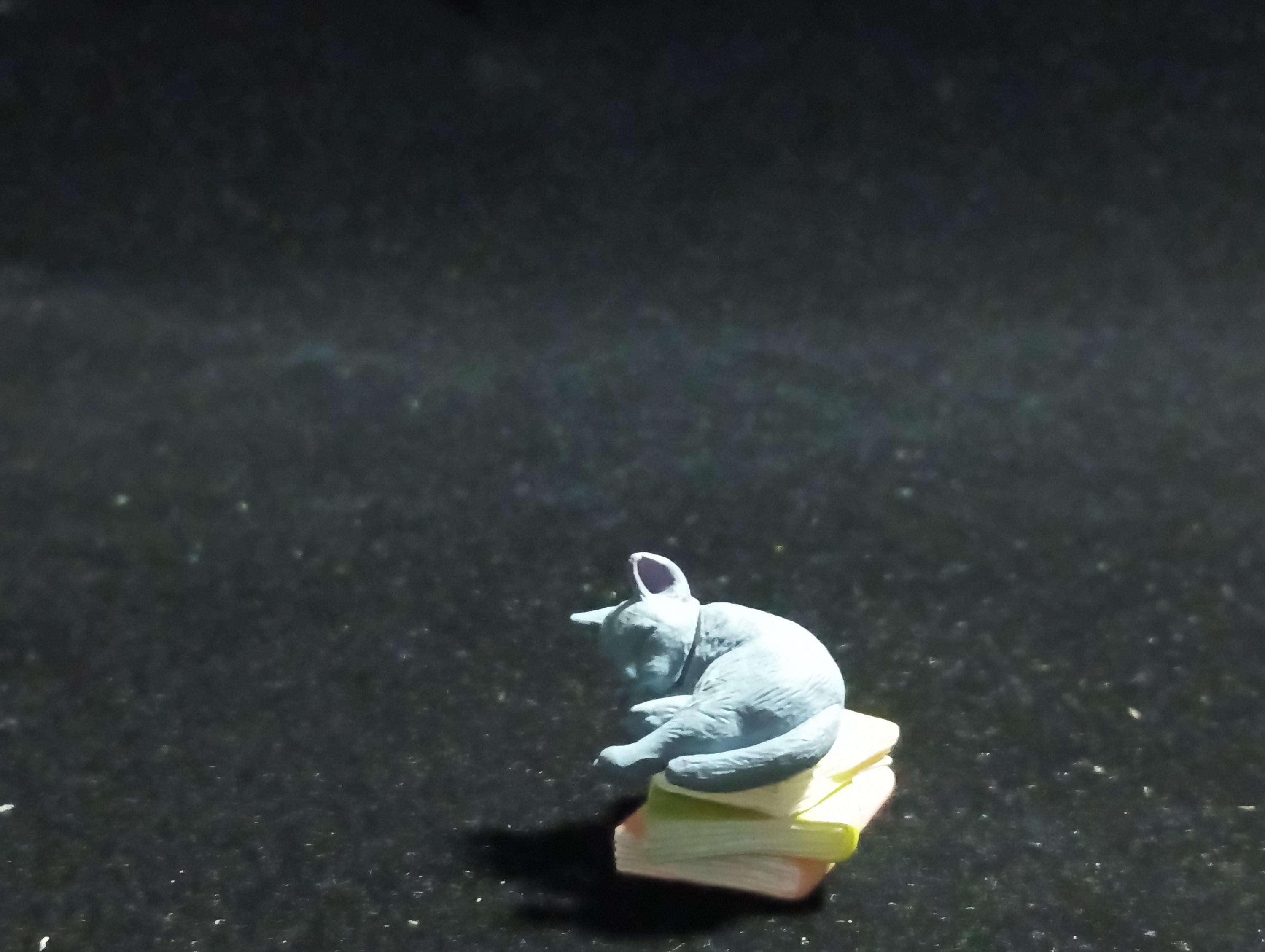 Miniature I Love Pet! Russian Blue (Felis catus) Figurine -  Furuta