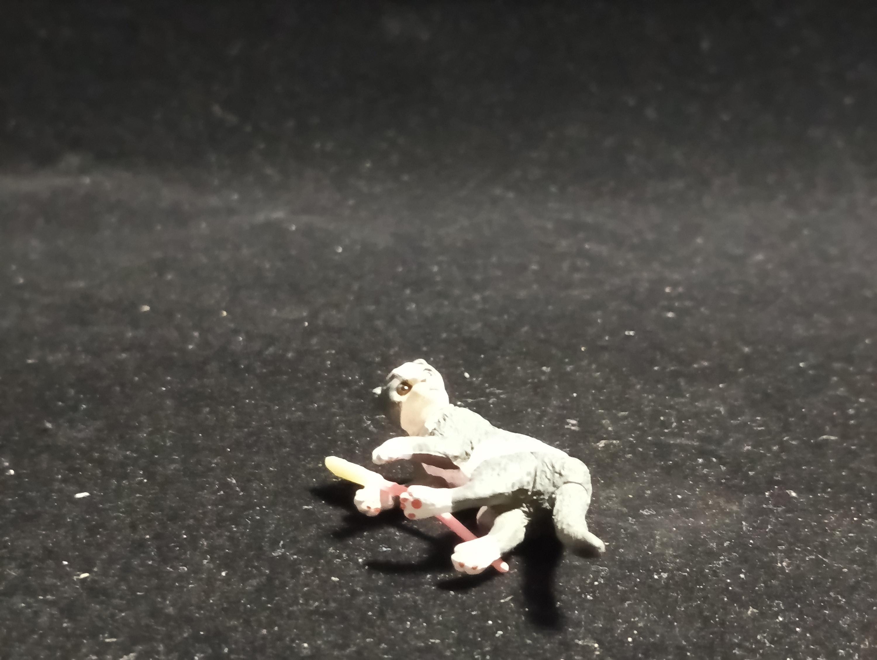 Miniature I Love Pet! Scottish Fold(Brown Eye) Figurine -  Furuta