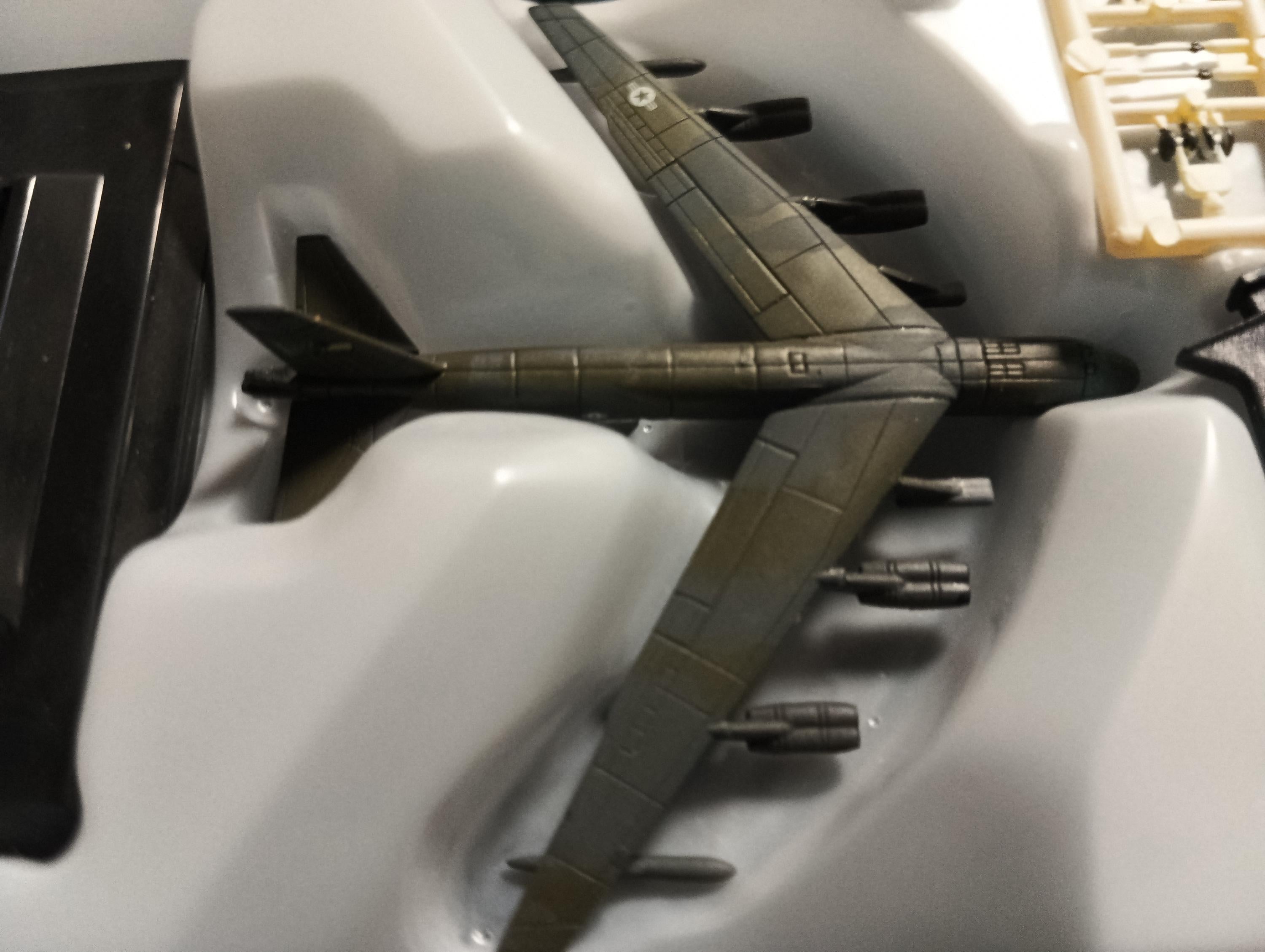 1/700 United States Strategic Air Command USAF Boeing Stratofortress Bomber"Takara Wings of the world series 1"