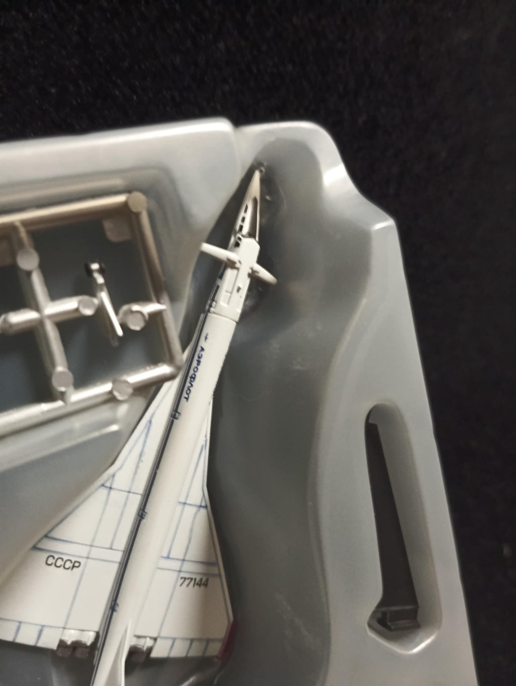 1/700 Tupolev Tu-144 NASA Wings of the world 2 Takara
