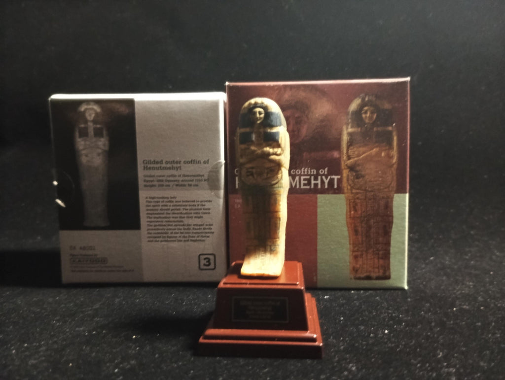Kaiyodo British Museum Ancient Egyptian Heritage "Henutmehit's Gold-plated Coffin"