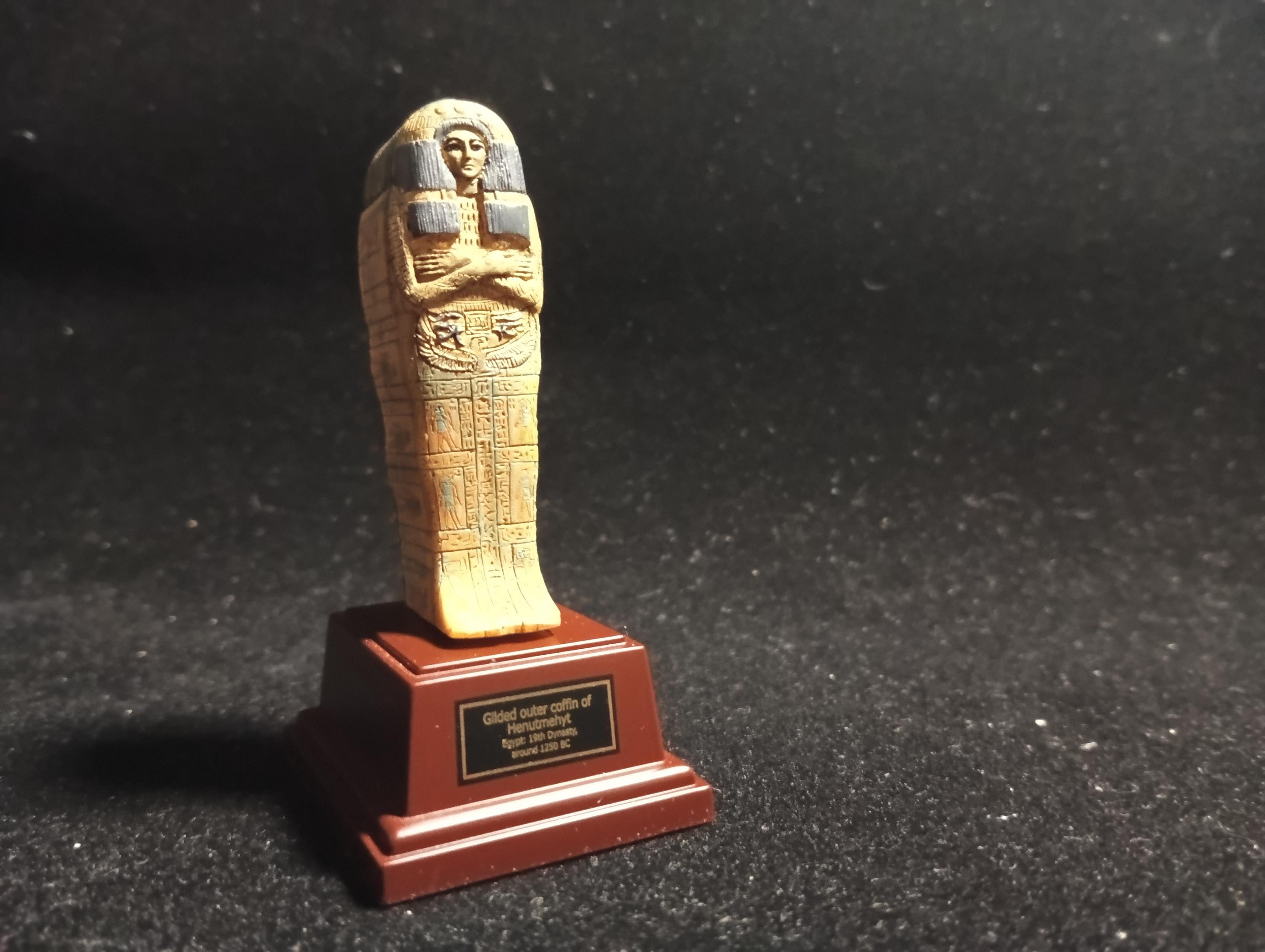 Kaiyodo British Museum Ancient Egyptian Heritage "Henutmehit's Gold-plated Coffin"