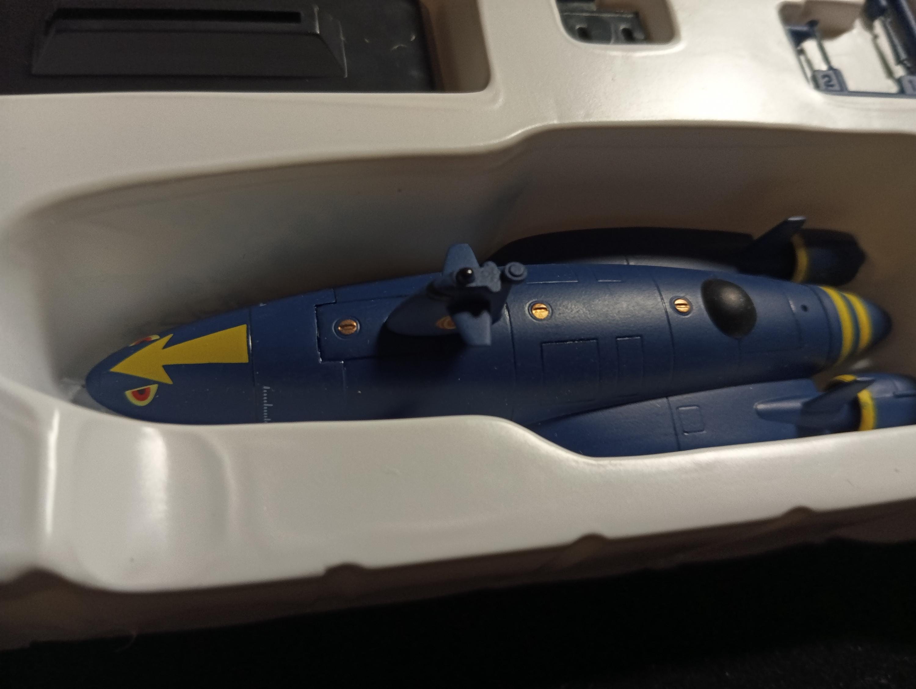 Takara Ship of the World Series 05 Muska No.1 Berg 1/700 Blue No. 6 (Satoru Ozawa)