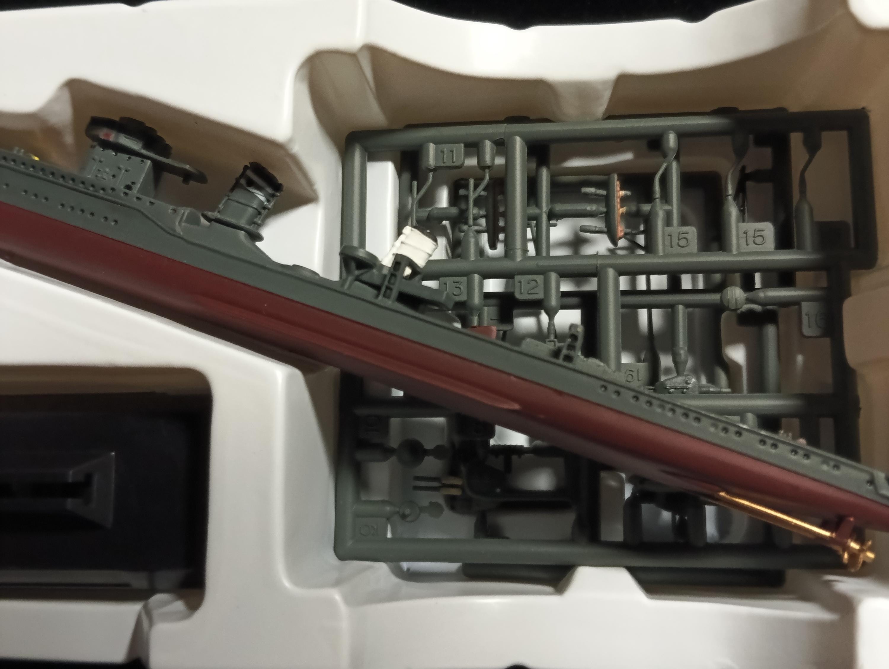 Takara Ship of the World Series 05 1/700 scale First Frost Battle of Kiska (1943, Japan)