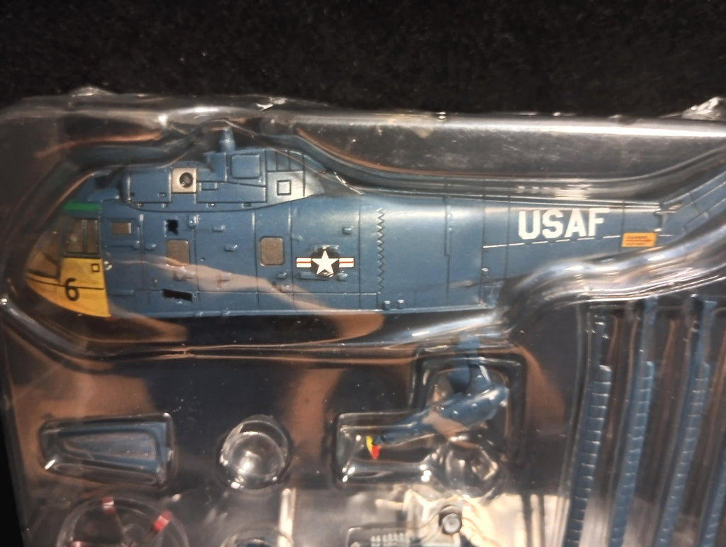 1:144 Heliborne Collection 1 #4b VSH-3 Sea King HSS-2 USAF Air Force Helicopter F-toys