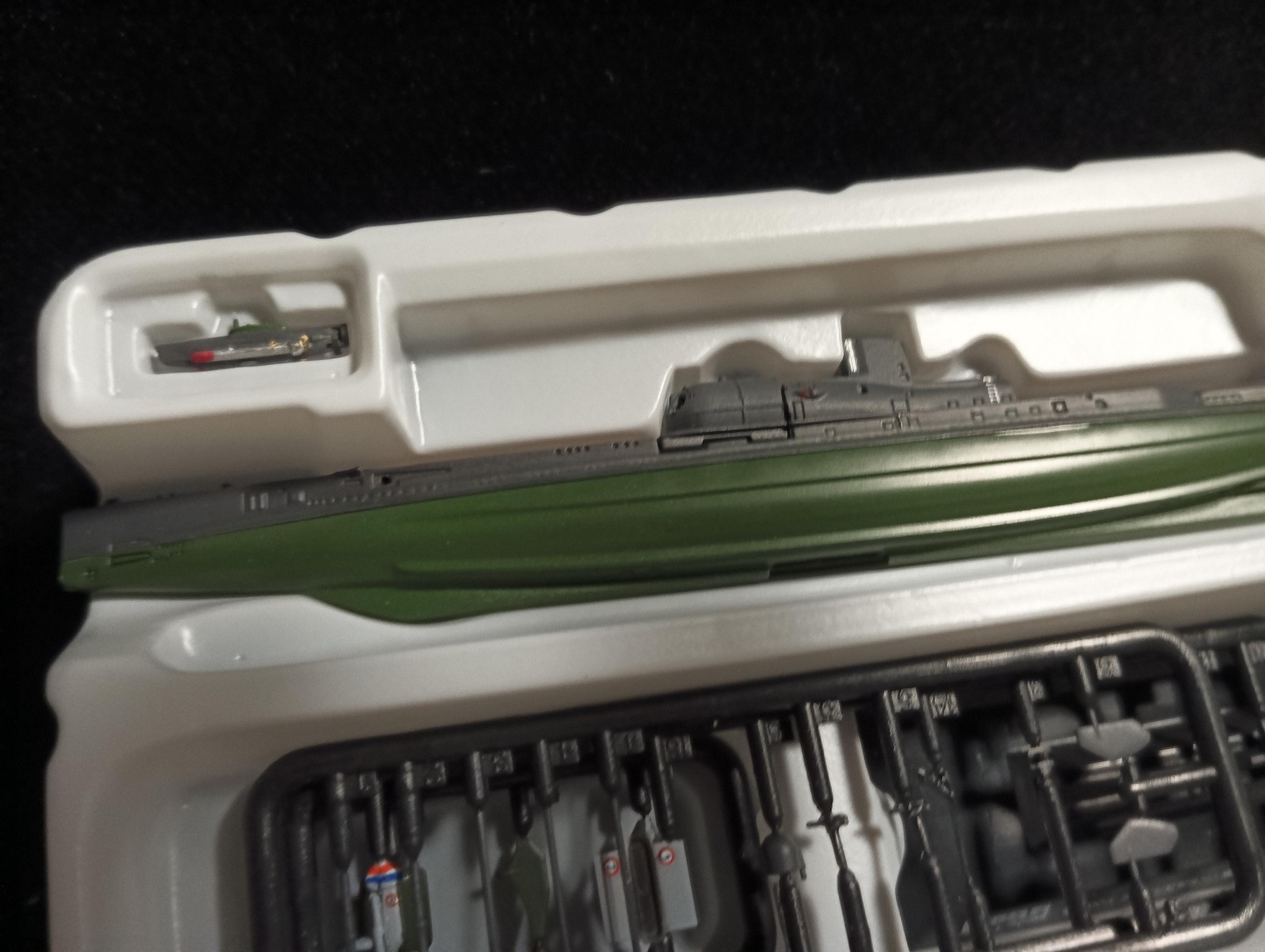 Takara World Ship Lorelei  1/700 Scale Secret Item Surcouf Submarine (France, 1938)