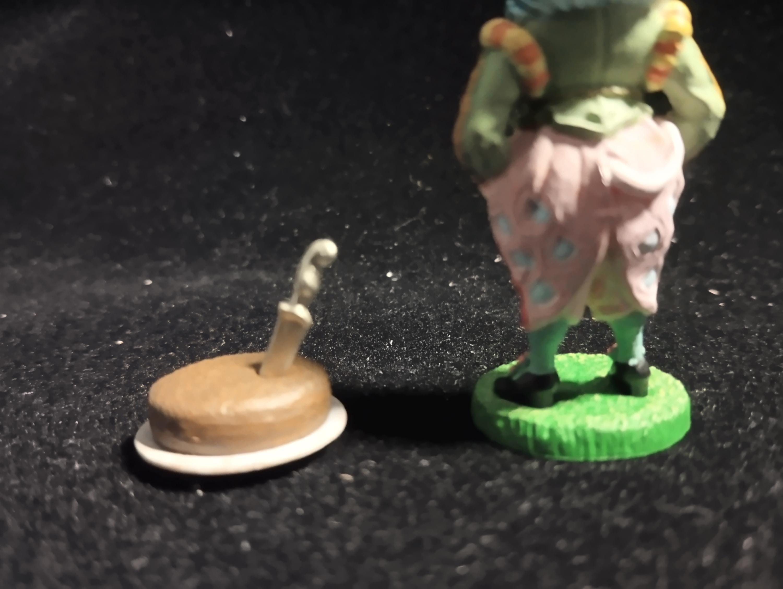 Kaiyodo Alice in Wonderland Tea Party 2 Mini Figure Unicorn John Tennie