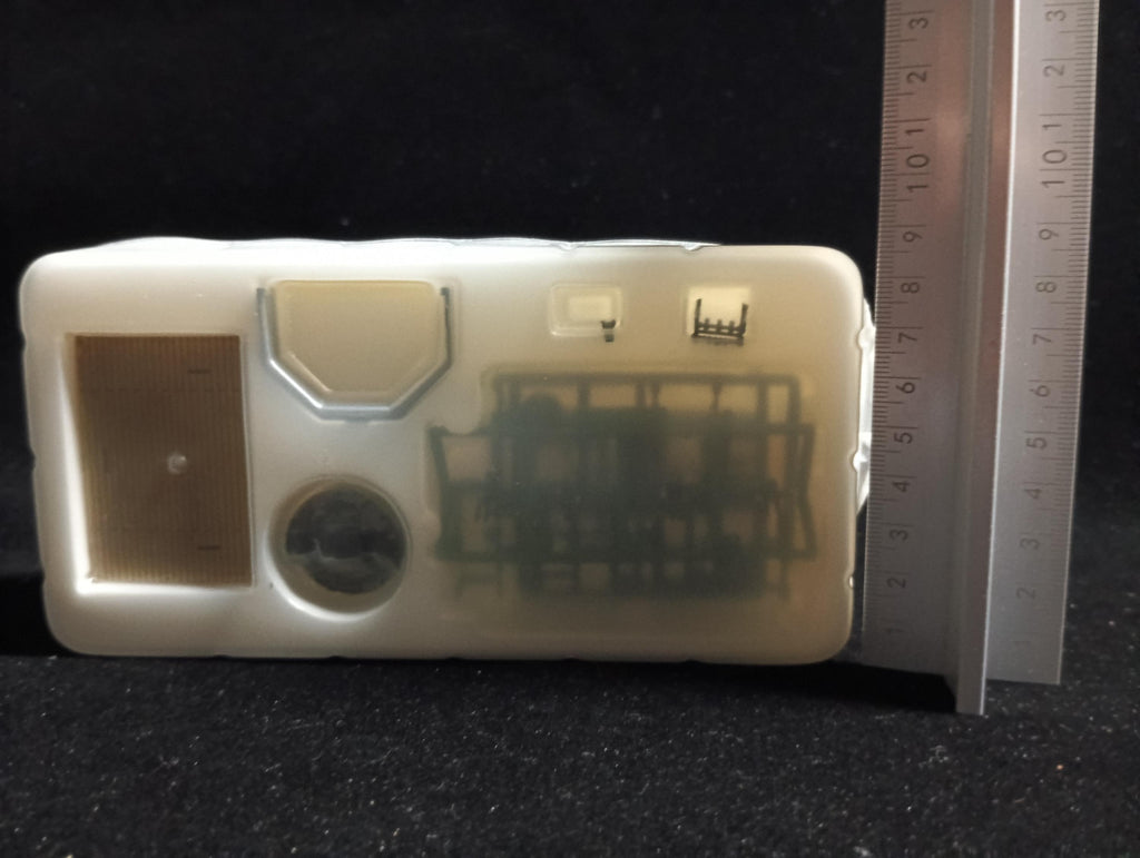 1/144 Takara World Warships SPECIAL Men's Yamato Secret SP 0.1 inch (25 mm) 3 Consecutive Machine Gun Set