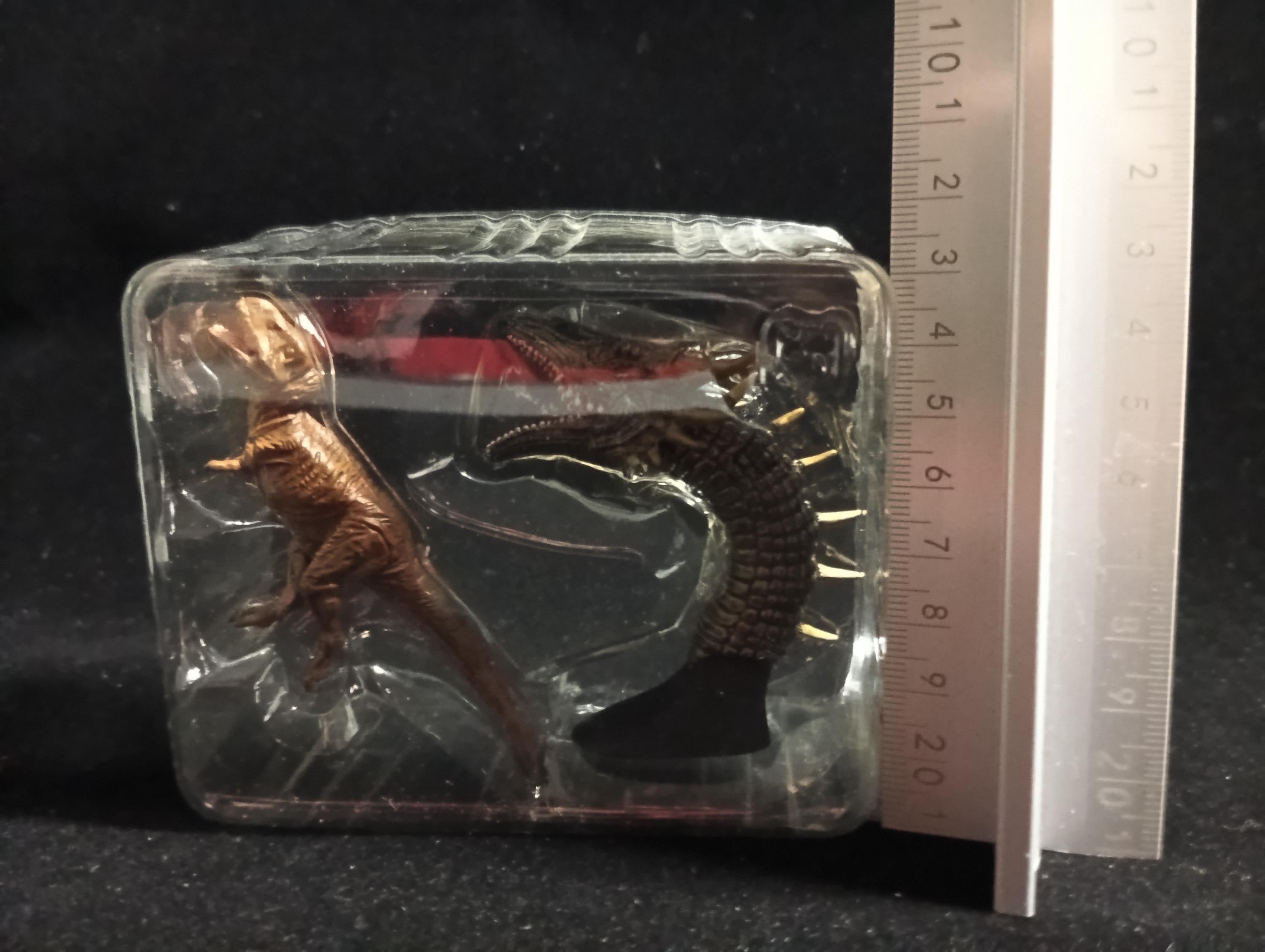 Iwakura Toho Special Effects King Ghidorah vs Tyrannosaurus