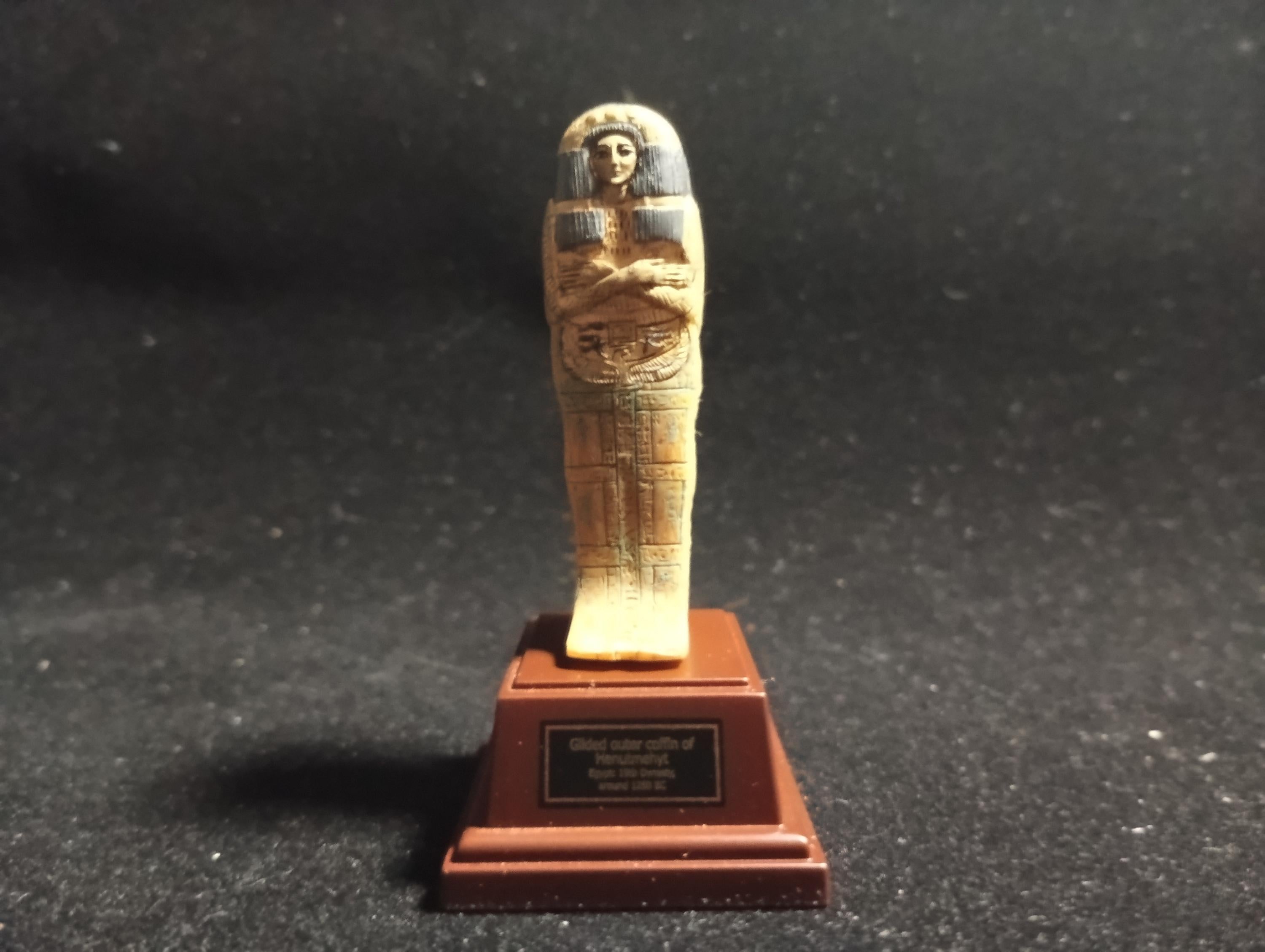 Kaiyodo British Museum Ancient Egyptian Heritage "Henutmehit's Gold-plated Coffin"
