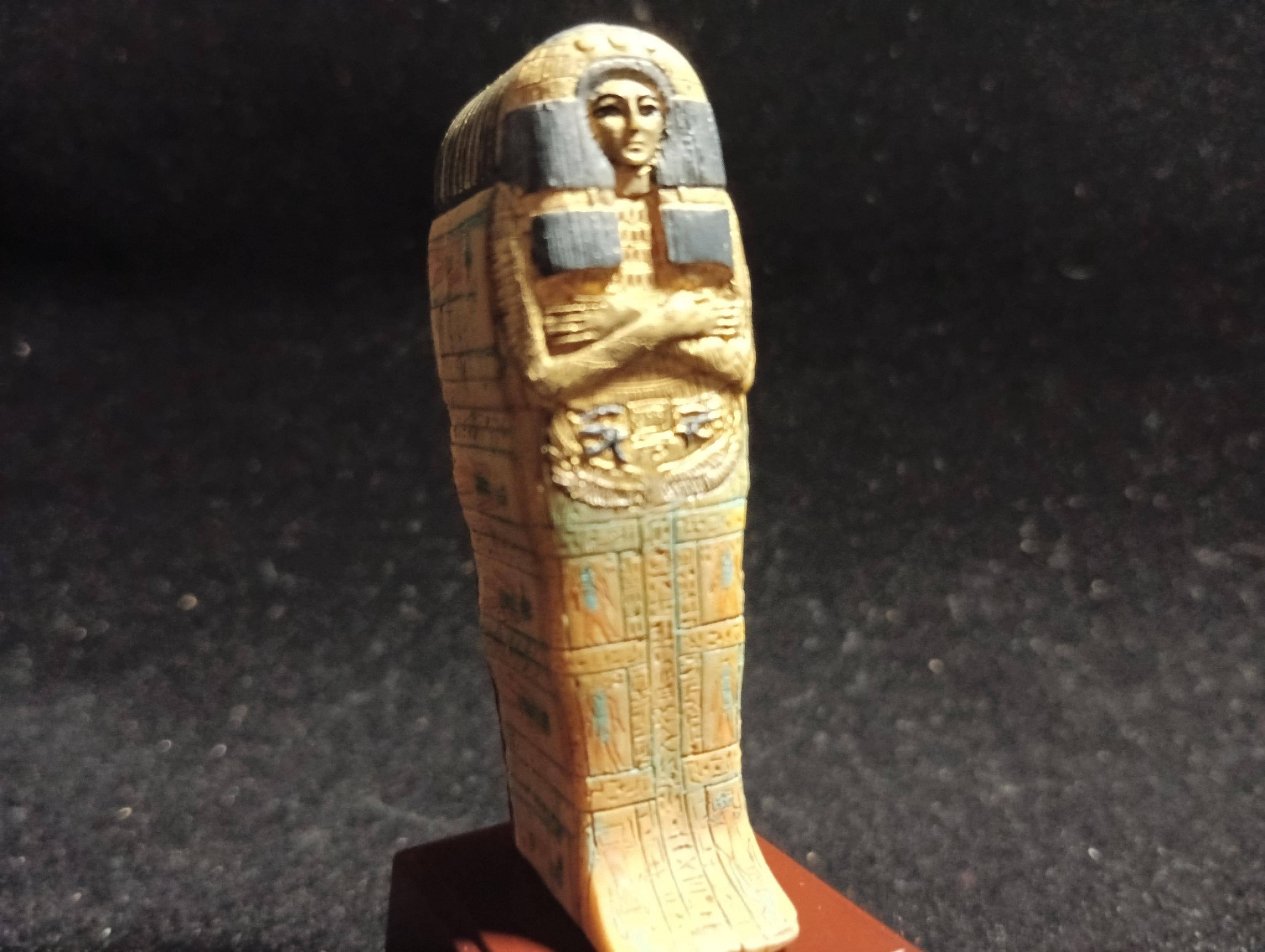 Kaiyodo British Museum Ancient Egyptian Heritage "Henutmehit's Gold-plated Coffin"