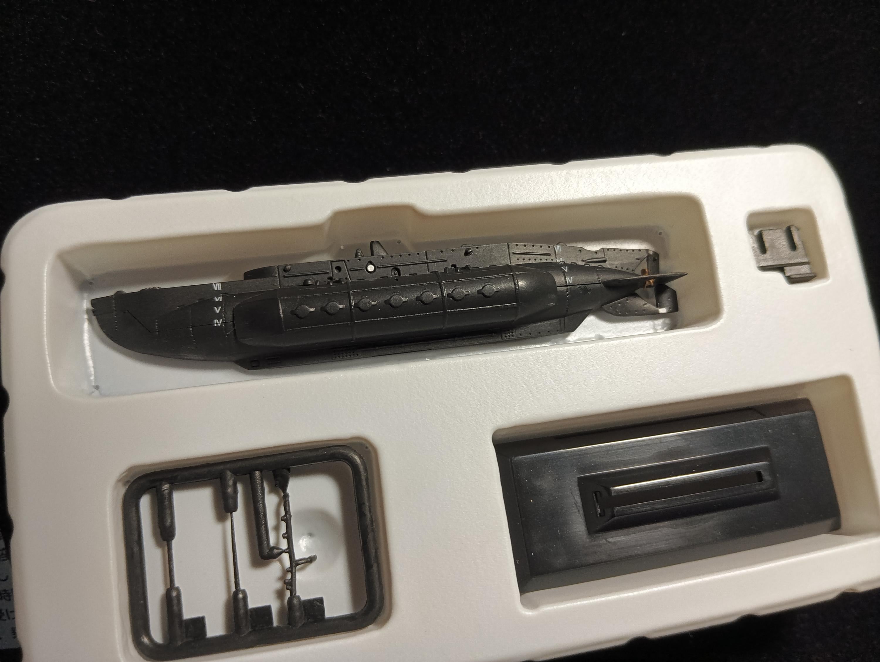 1/144 Takara World Ship Series 2 X-Craft X-6 1943 British Figure Submarine 707R Ship Submarine Bath Fleet Japan Coast Guard