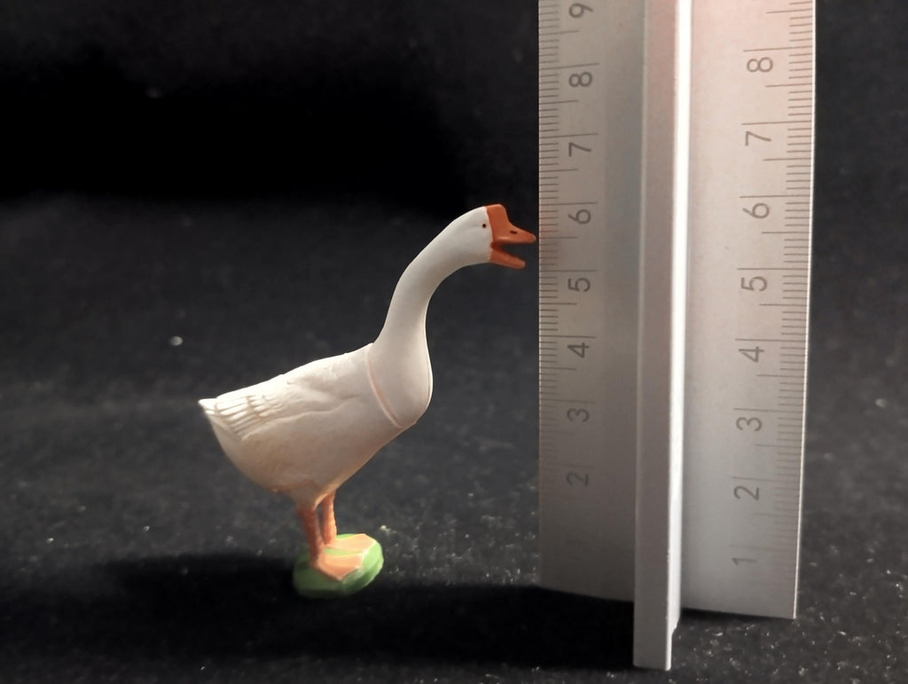 Miniature Chinese Goose Figurine - Furuta