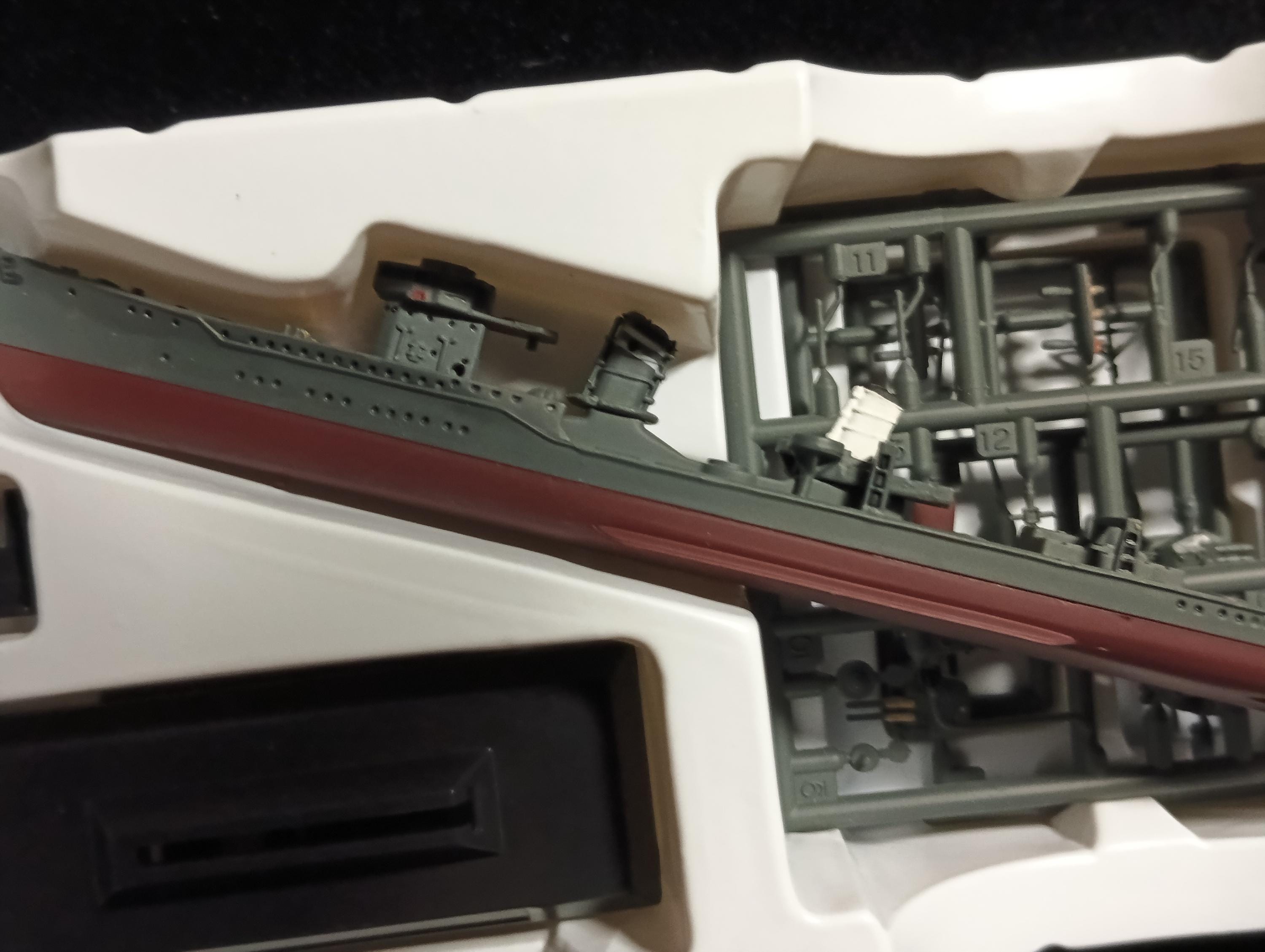 Takara Ship of the World Series 05 1/700 scale First Frost Battle of Kiska (1943, Japan)